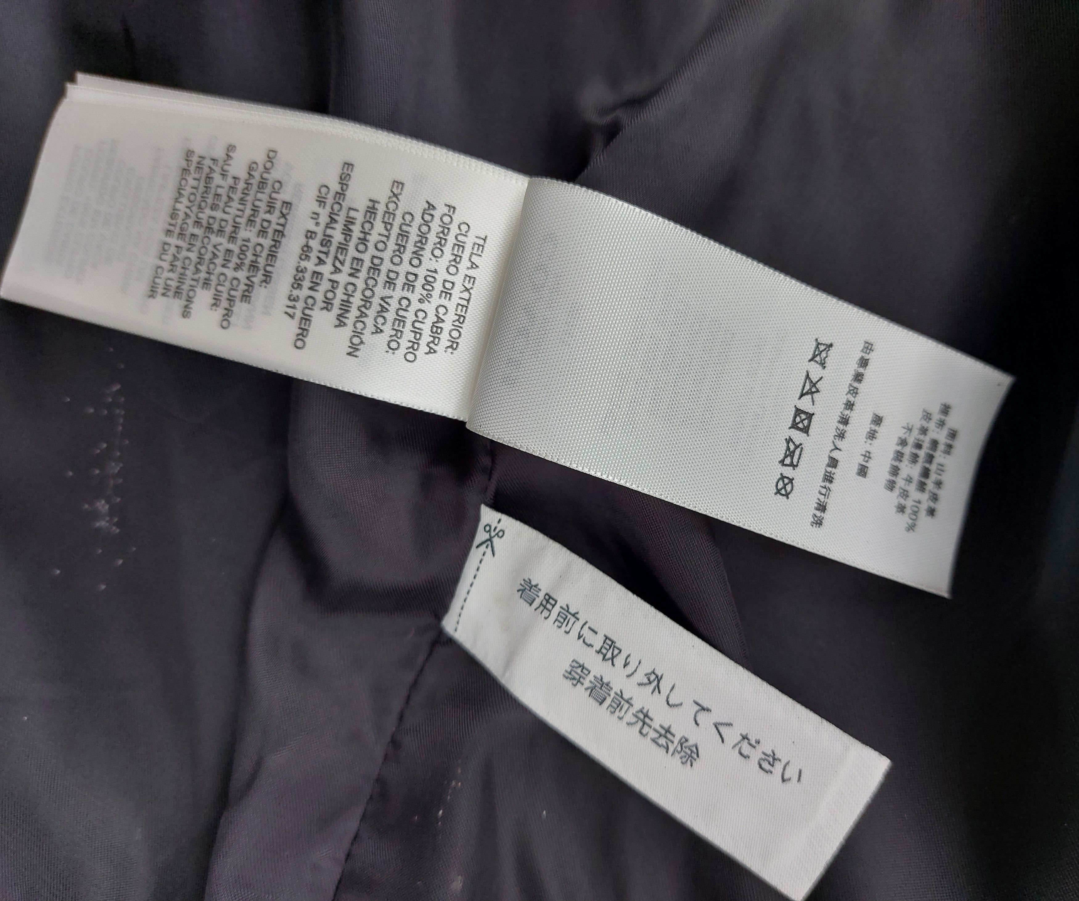 Coach COACH leather rub off rider jacket Size US M / EU 48-50 / 2 - 11 Thumbnail