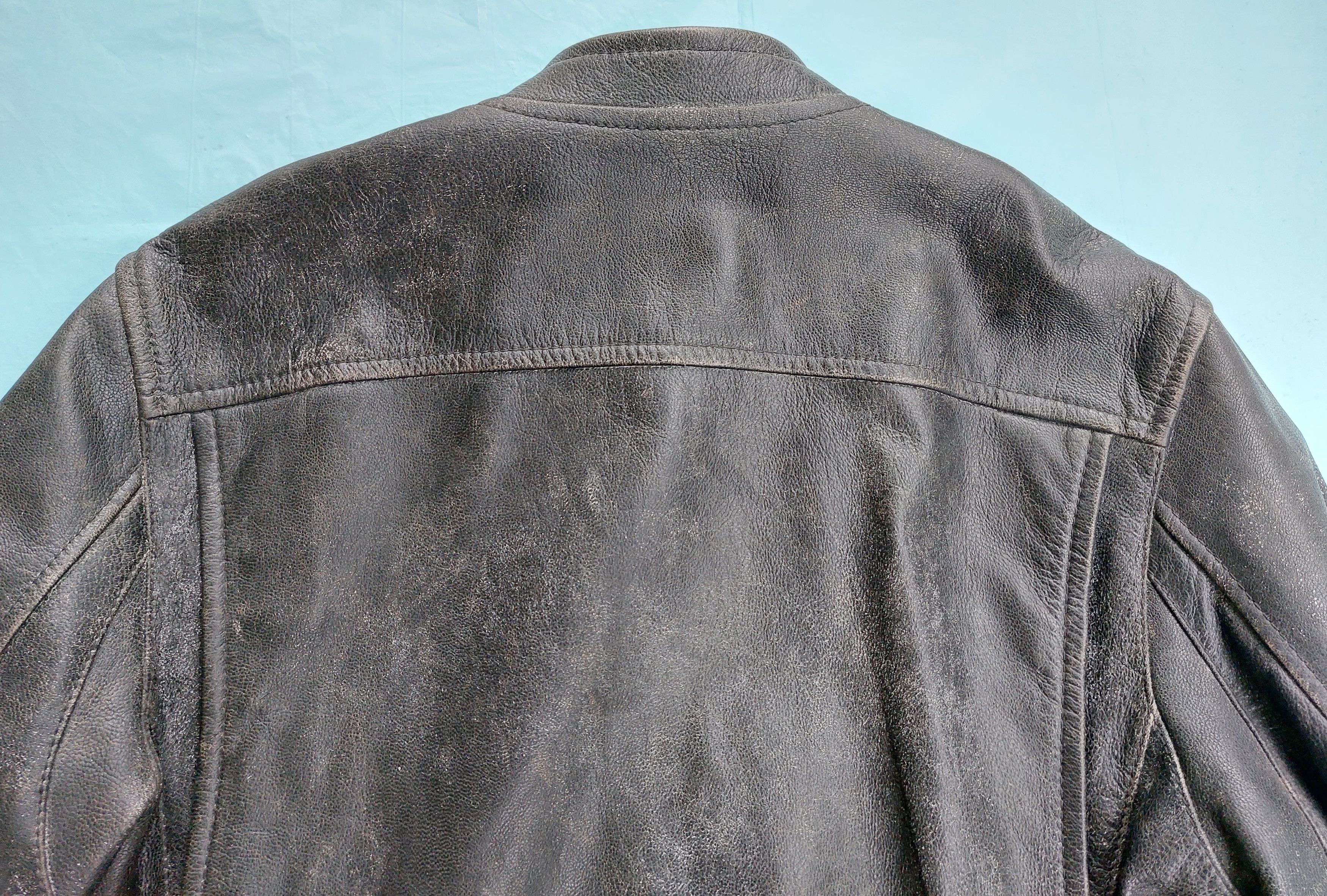 Coach COACH leather rub off rider jacket Size US M / EU 48-50 / 2 - 14 Thumbnail