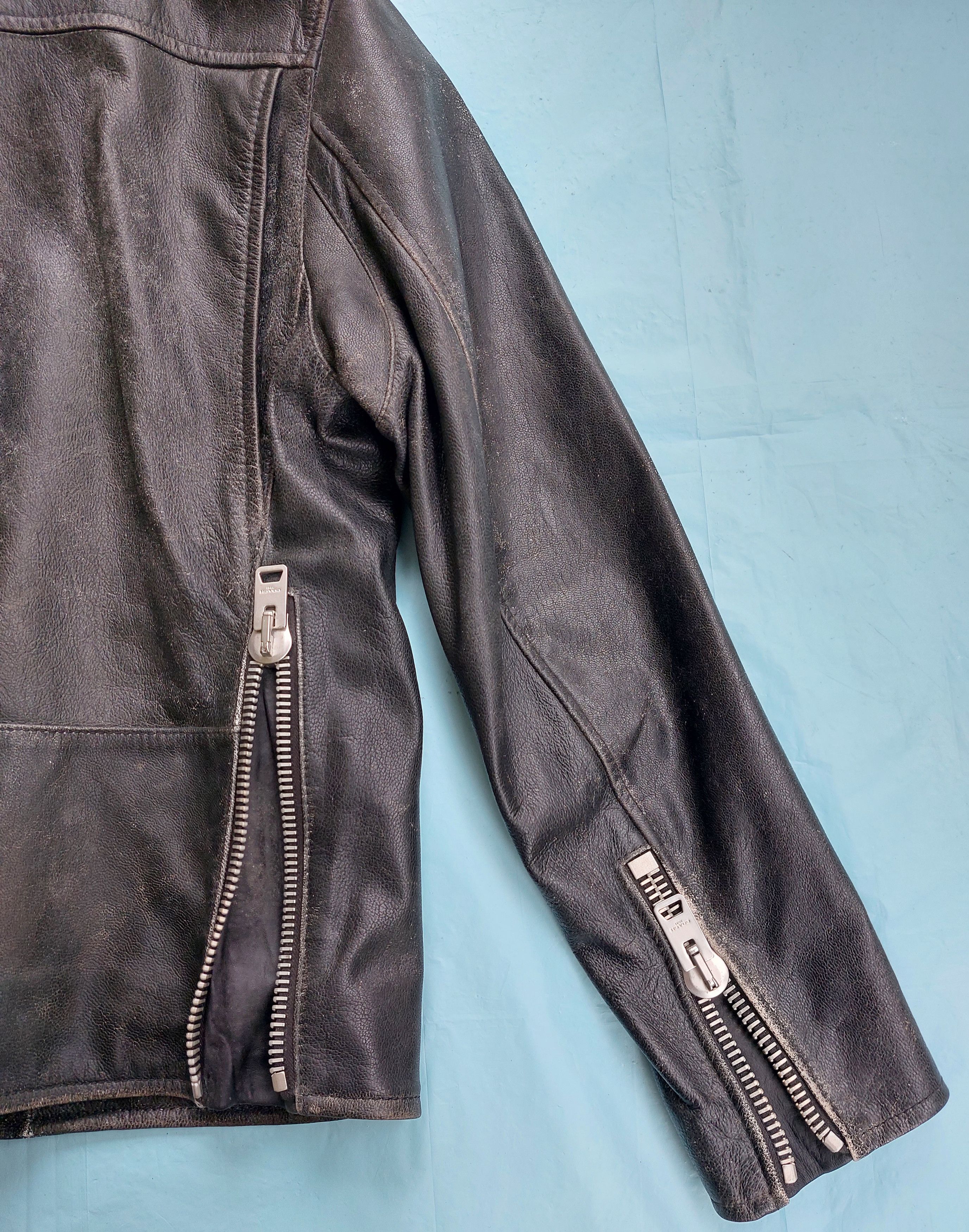 Coach COACH leather rub off rider jacket Size US M / EU 48-50 / 2 - 15 Thumbnail