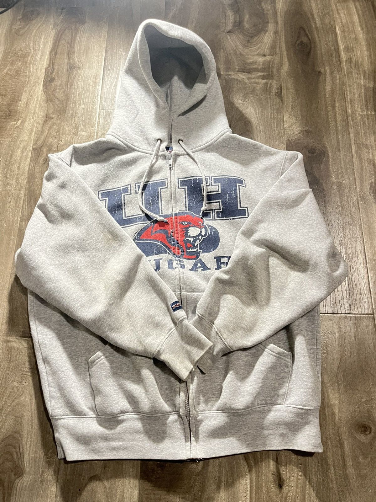 Vintage Vintage University of Houston Zip up hoodie | Grailed