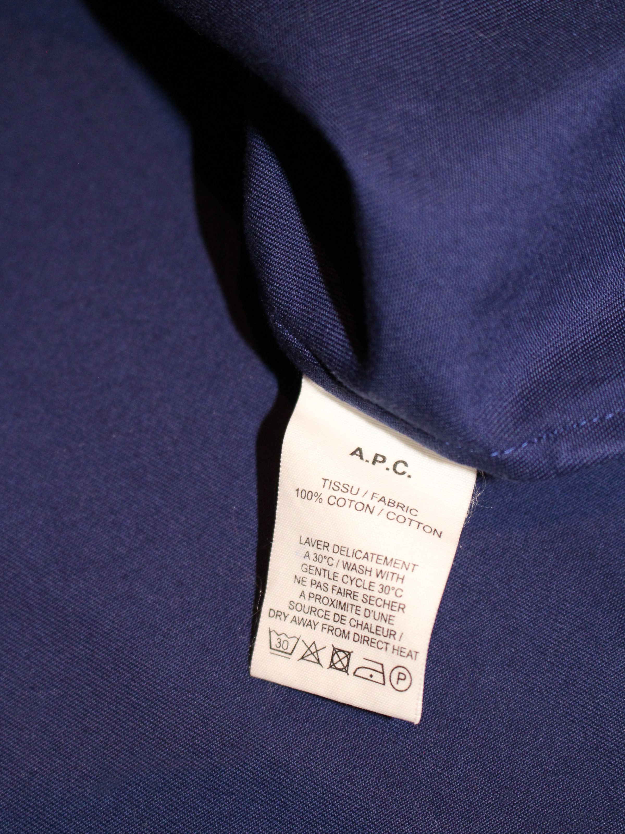 A.P.C. Kerlouan Jacket Indigo Size US M / EU 48-50 / 2 - 6 Thumbnail