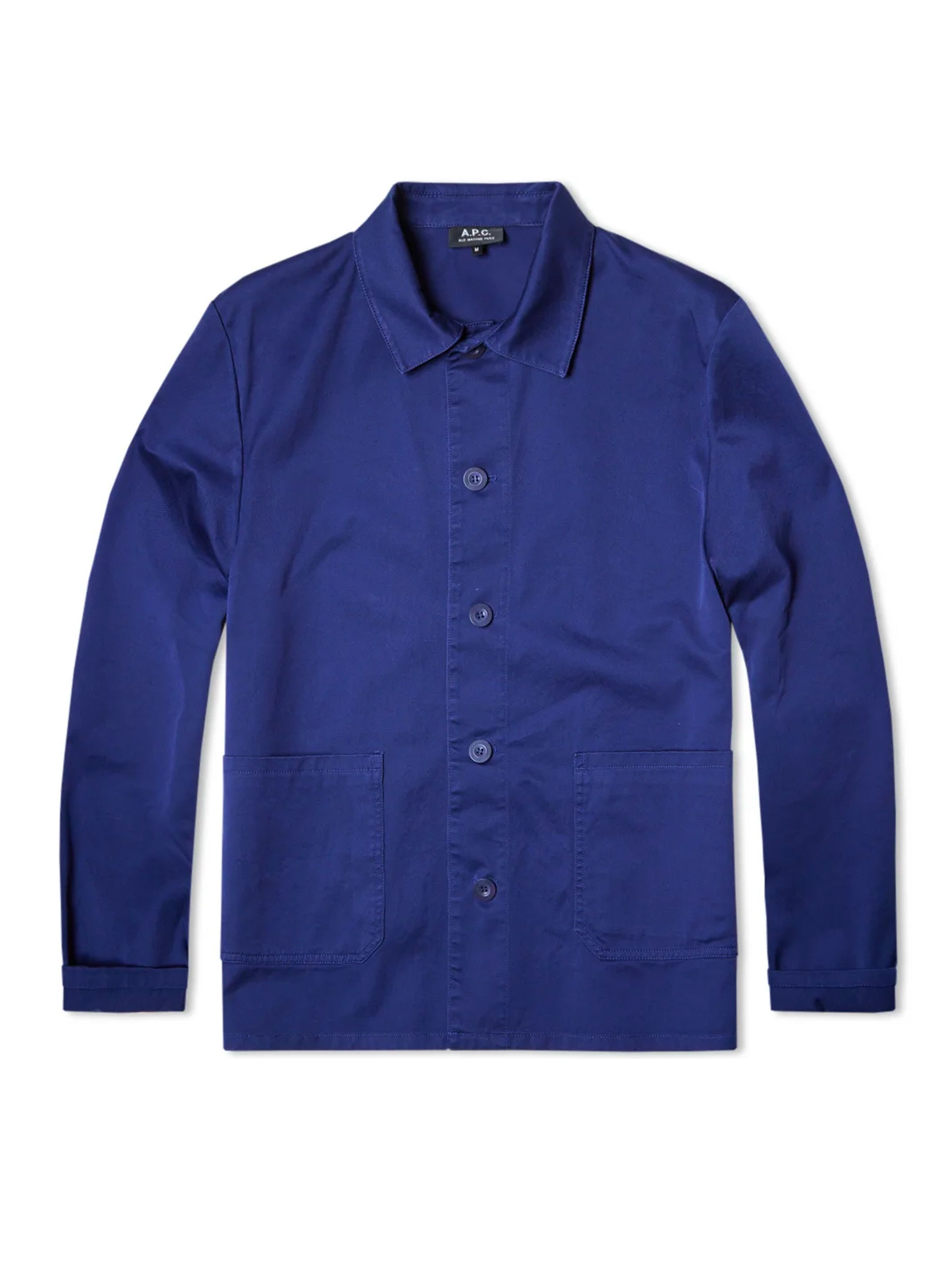 A.P.C. Kerlouan Jacket Indigo Size US M / EU 48-50 / 2 - 2 Thumbnail
