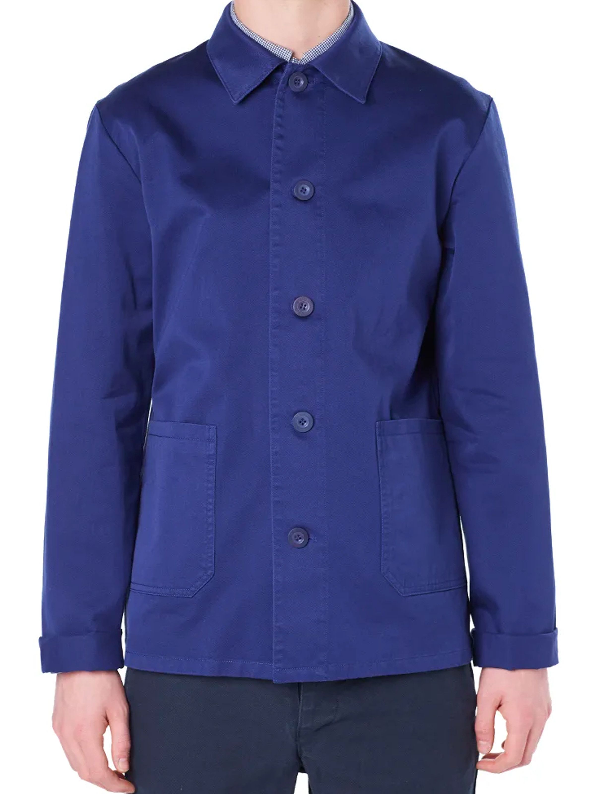 A.P.C. Kerlouan Jacket Indigo Size US M / EU 48-50 / 2 - 1 Thumbnail