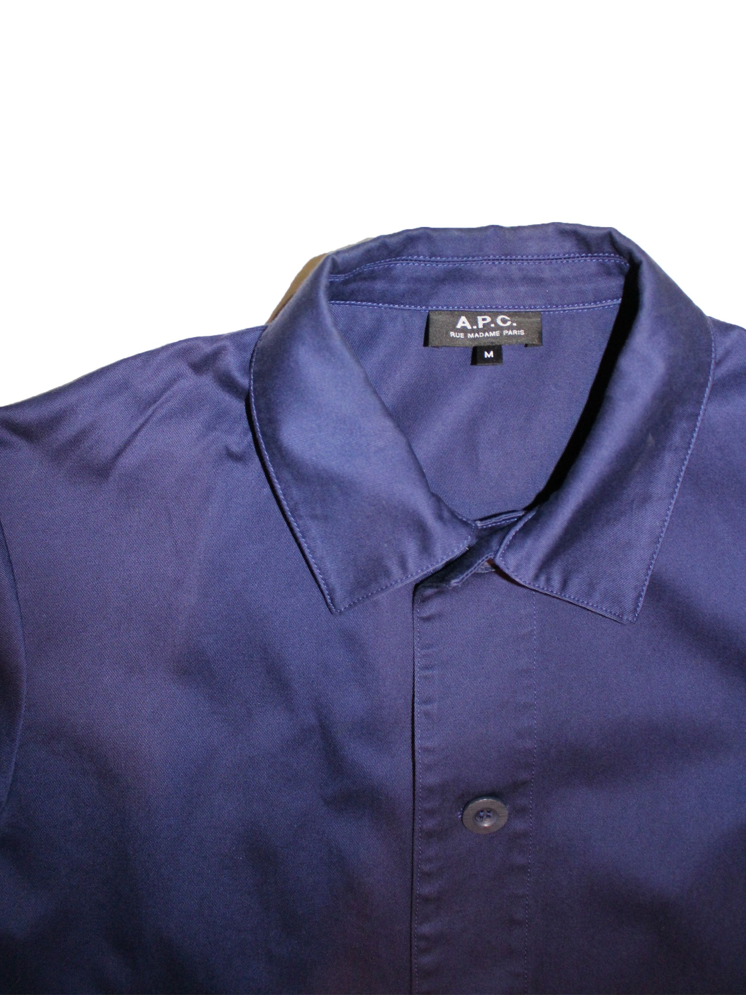 A.P.C. Kerlouan Jacket Indigo Size US M / EU 48-50 / 2 - 7 Thumbnail