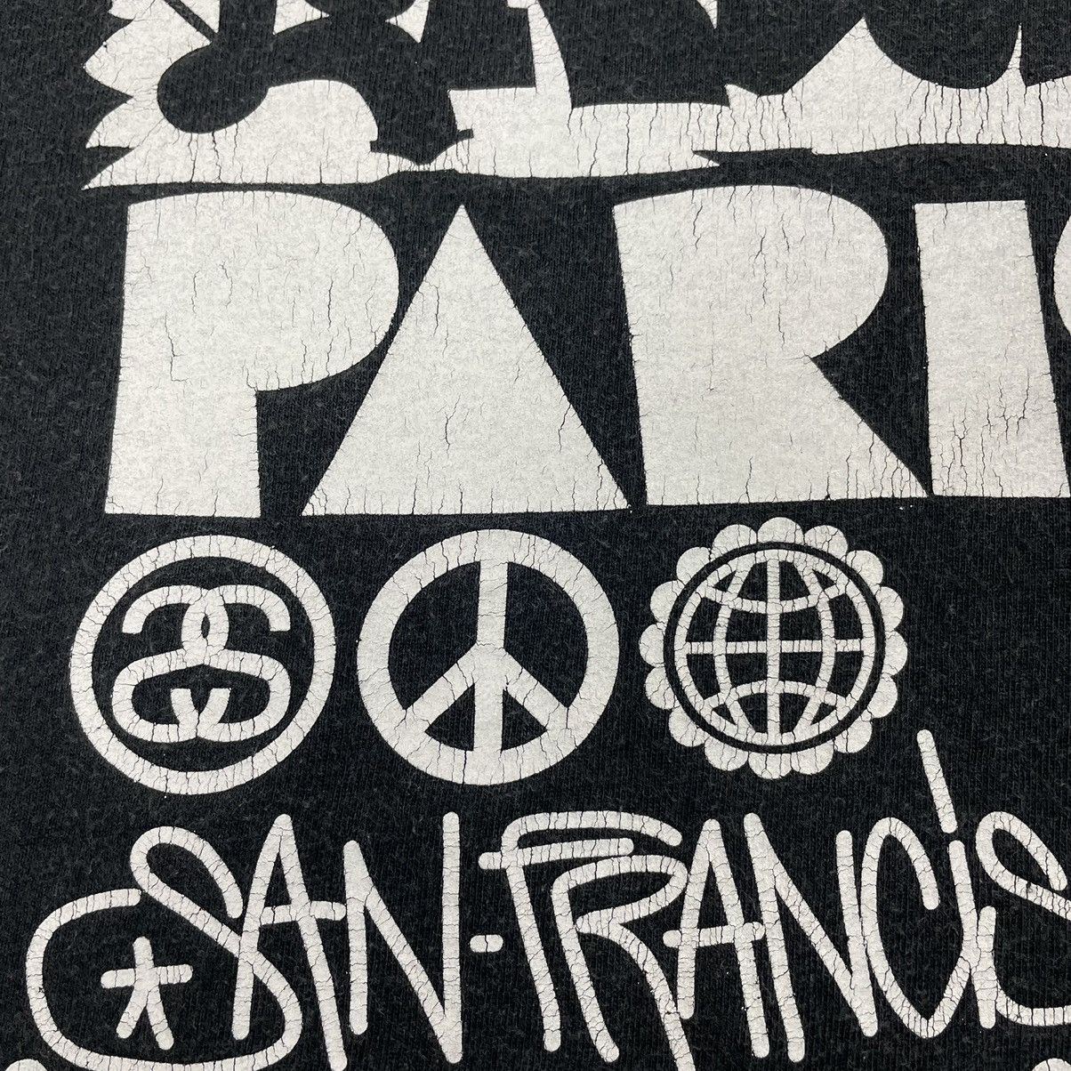 Stussy vintage stussy world tour tee shirt Size US XL / EU 56 / 4 - 12 Thumbnail
