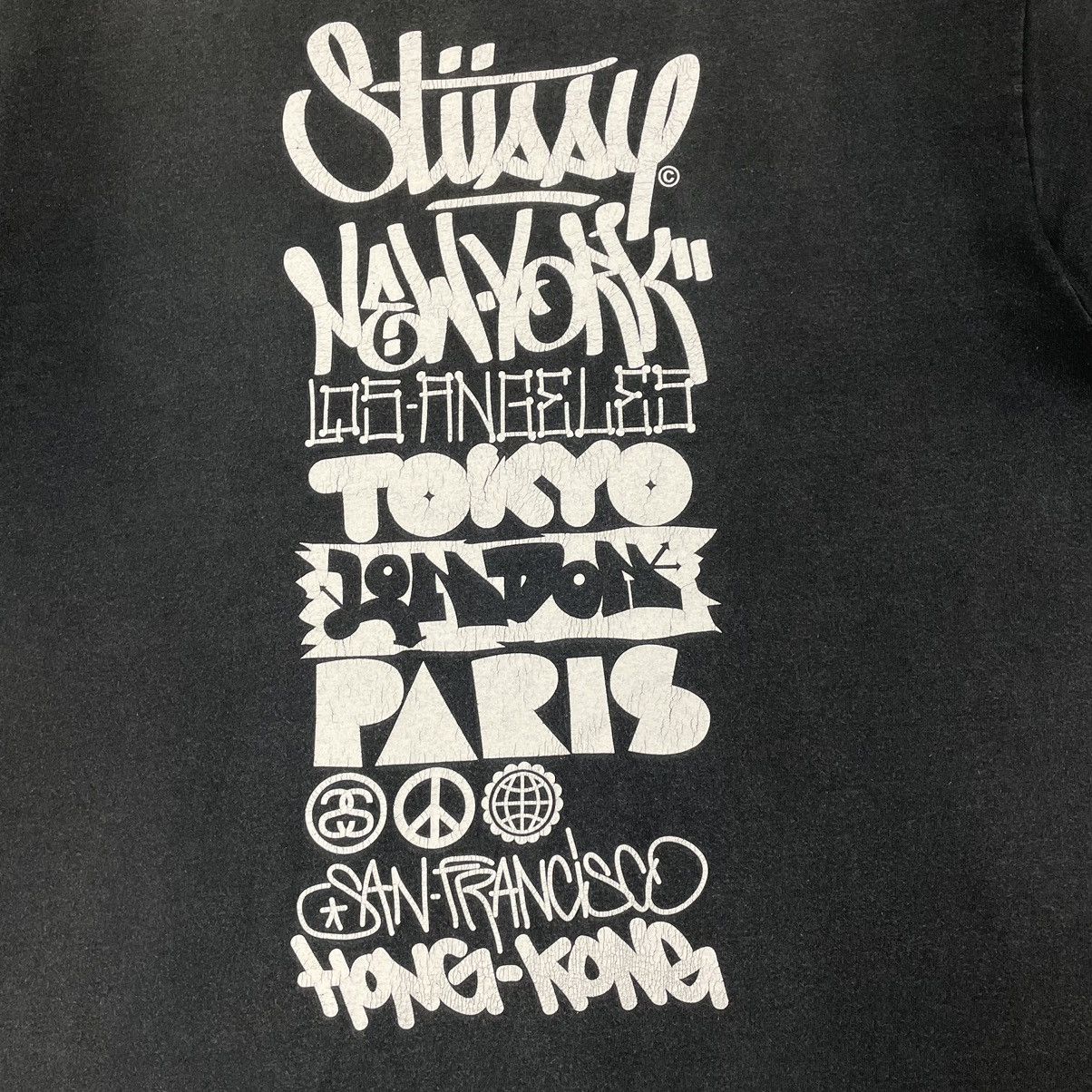 Stussy vintage stussy world tour tee shirt Size US XL / EU 56 / 4 - 10 Thumbnail