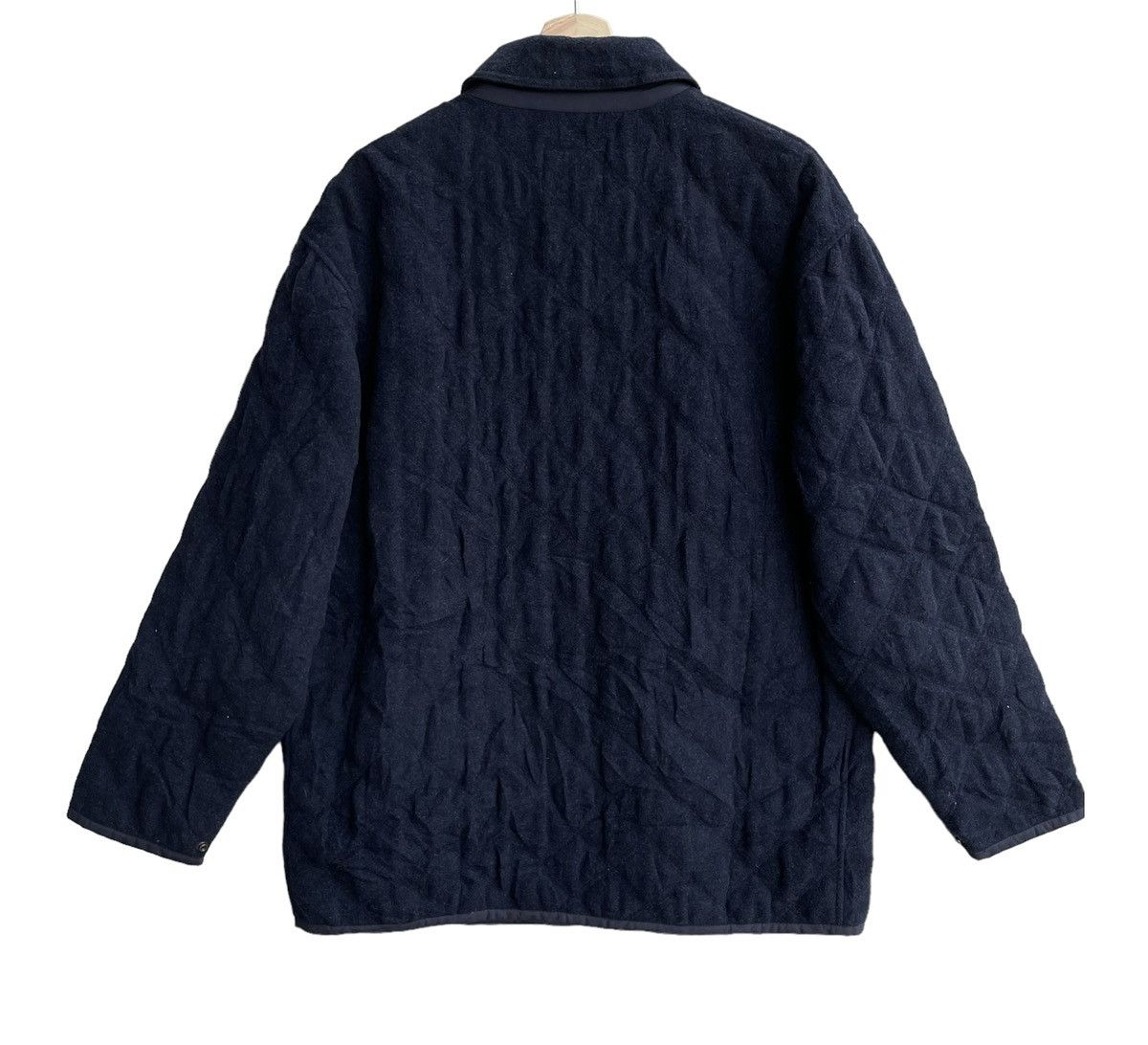 Designer × Ermenegildo Zegna Oversized Ermenegildo Zegna Wool Fleece Jacket Size US XL / EU 56 / 4 - 7 Thumbnail