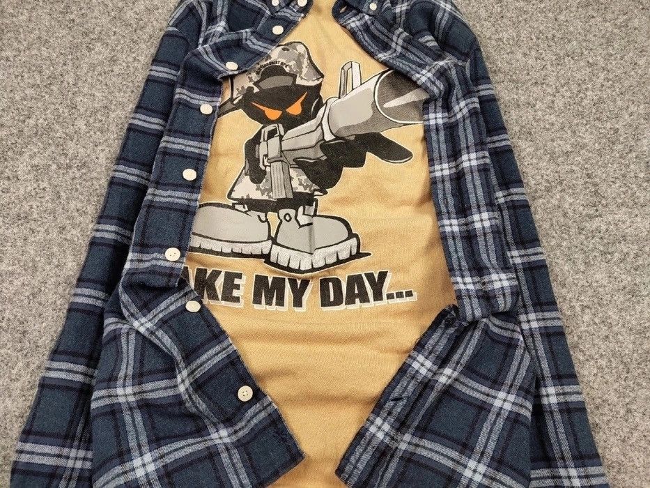 Flannel Vintage Flannel Shirt Travis Scott Style Size US XL / EU 56 / 4 - 6 Thumbnail