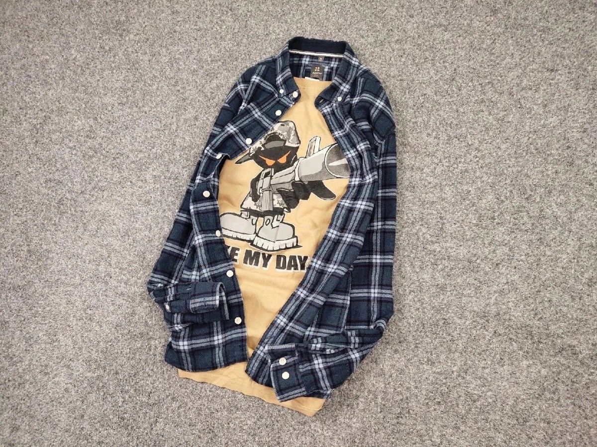 Flannel Vintage Flannel Shirt Travis Scott Style Size US XL / EU 56 / 4 - 9 Thumbnail