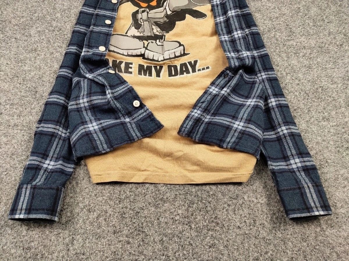 Flannel Vintage Flannel Shirt Travis Scott Style Size US XL / EU 56 / 4 - 5 Thumbnail