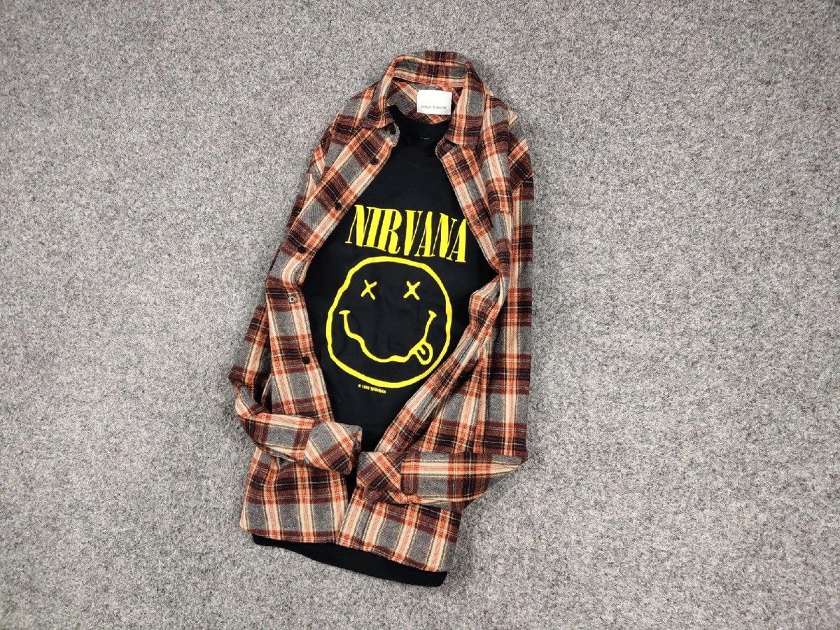 Flannel Vintage Samsoe Samsoe Flannel Shirt Travis Scott Style Size US M / EU 48-50 / 2 - 9 Thumbnail