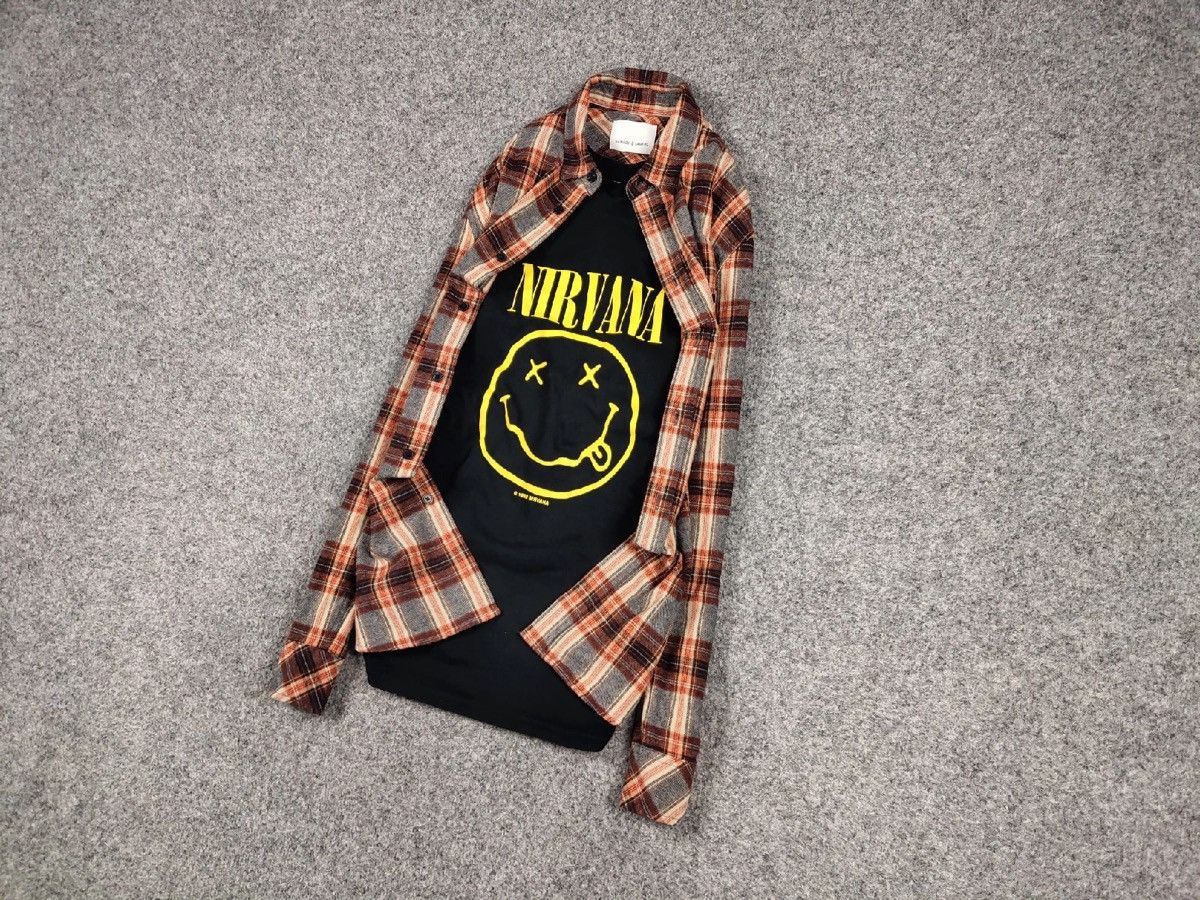 Flannel Vintage Samsoe Samsoe Flannel Shirt Travis Scott Style Size US M / EU 48-50 / 2 - 3 Thumbnail