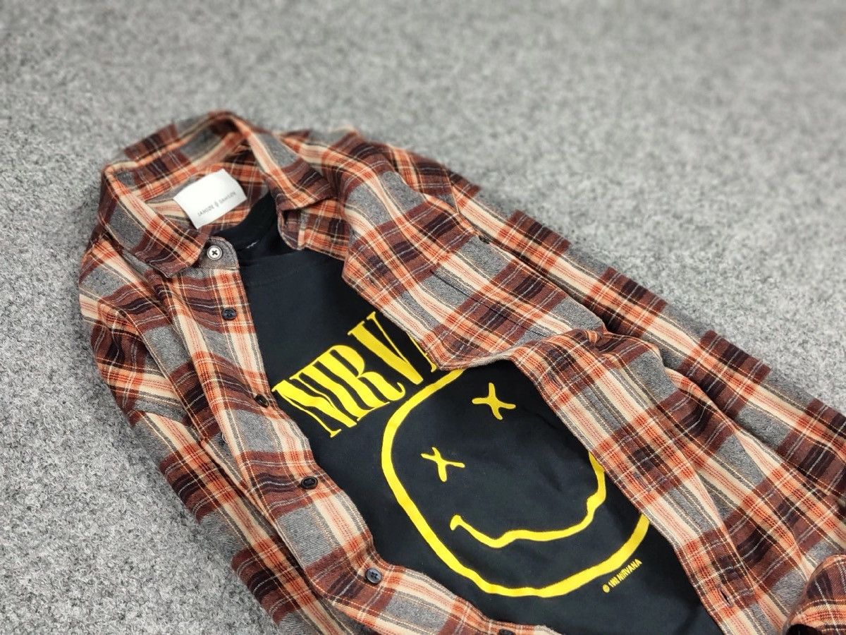 Flannel Vintage Samsoe Samsoe Flannel Shirt Travis Scott Style Size US M / EU 48-50 / 2 - 10 Thumbnail