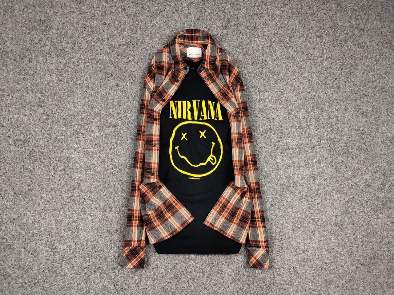 Flannel Vintage Samsoe Samsoe Flannel Shirt Travis Scott Style Size US M / EU 48-50 / 2 - 1 Thumbnail