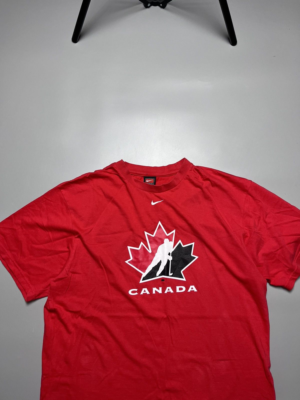 Nike Nike Center Swoosh Team Canada Red T-shirt L Size US L / EU 52-54 / 3 - 5 Thumbnail