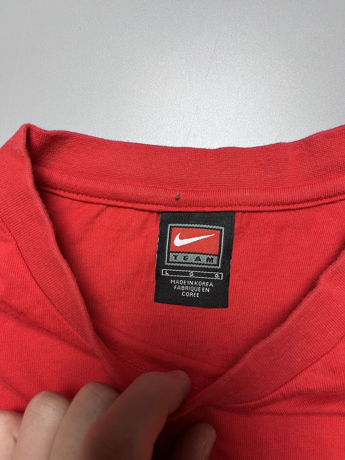 Nike Nike Center Swoosh Team Canada Red T-shirt L Size US L / EU 52-54 / 3 - 7 Thumbnail