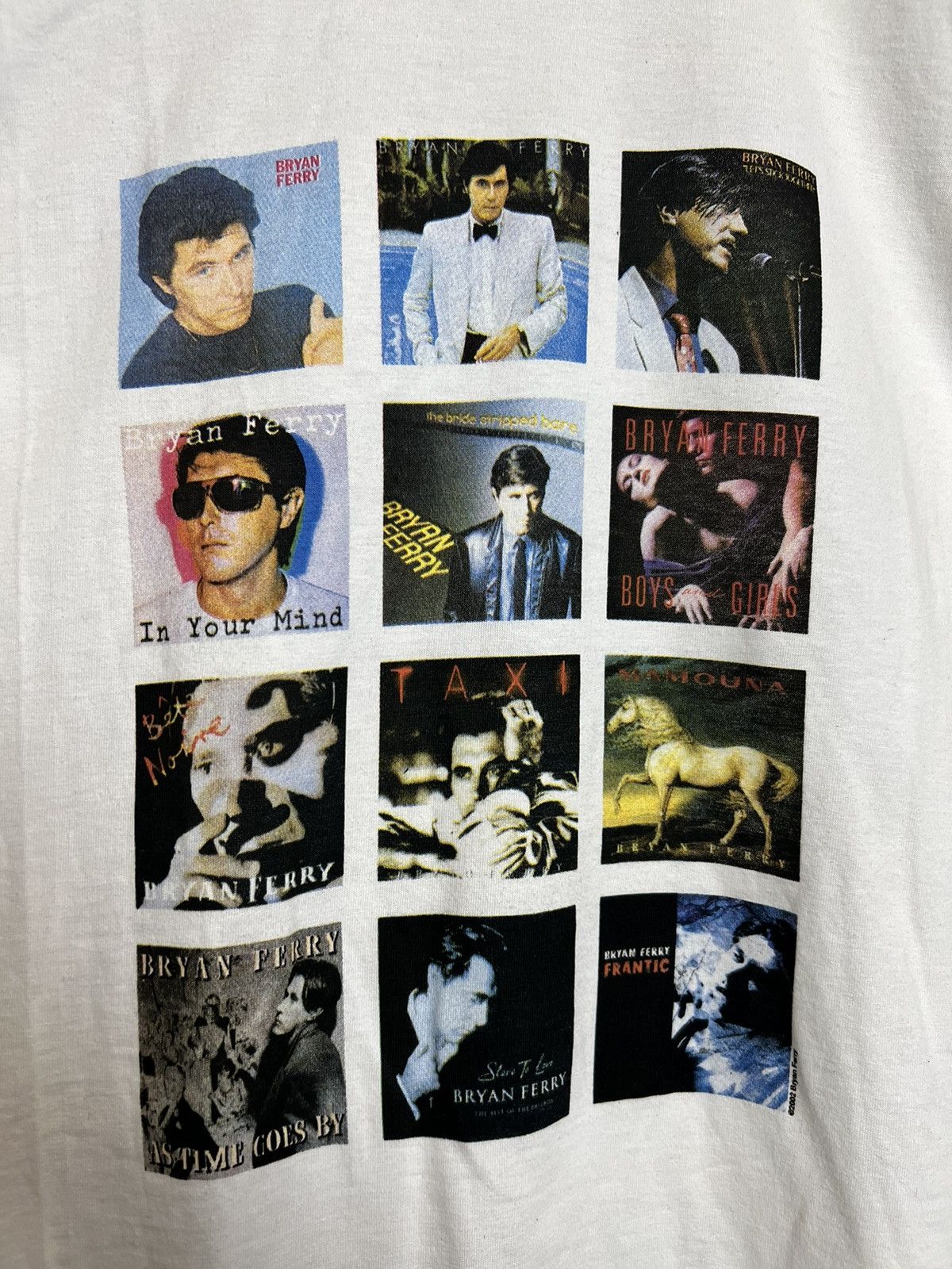Band Tees Rare Vintage Bryan Ferry t shirt 00s Music Band Tshirt Size US L / EU 52-54 / 3 - 3 Thumbnail