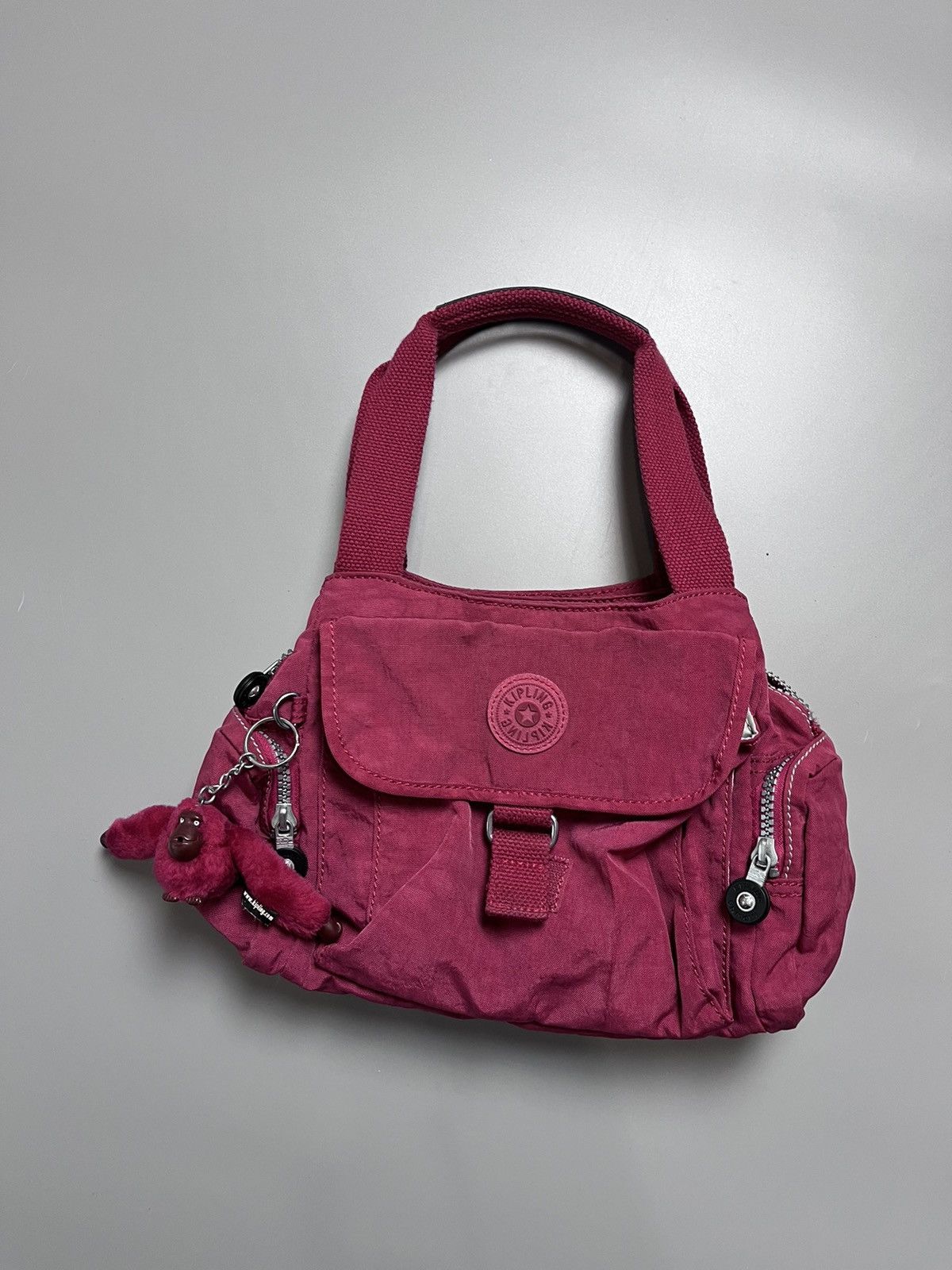 Kipling Vintage Y2K Bag Messenger in Red, Men's
