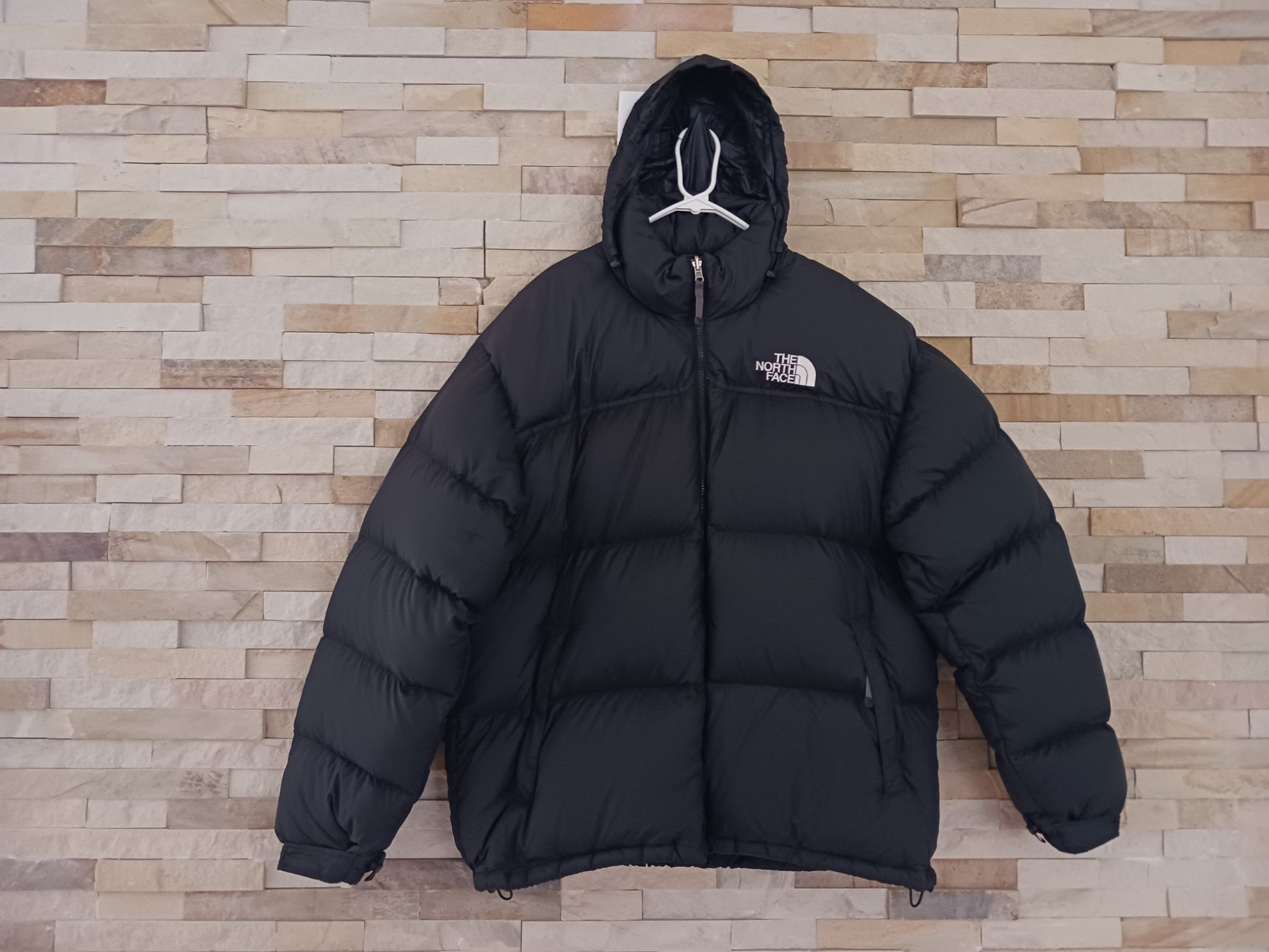 North Face Mens 2X XXL Black Nuptse Down Jacket Winter Coat