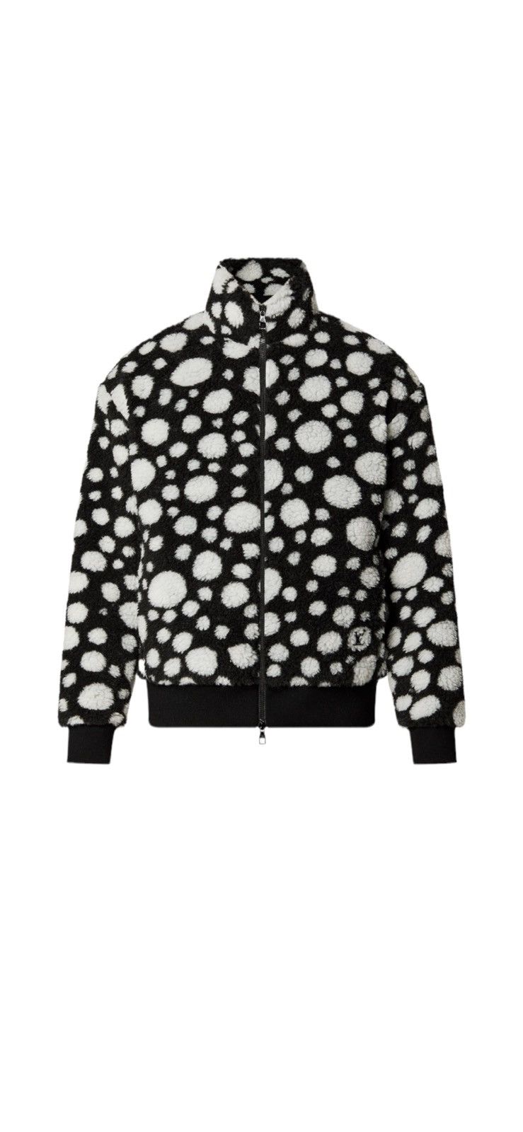 LV X YK Infinity Dots Fleece Blouse
