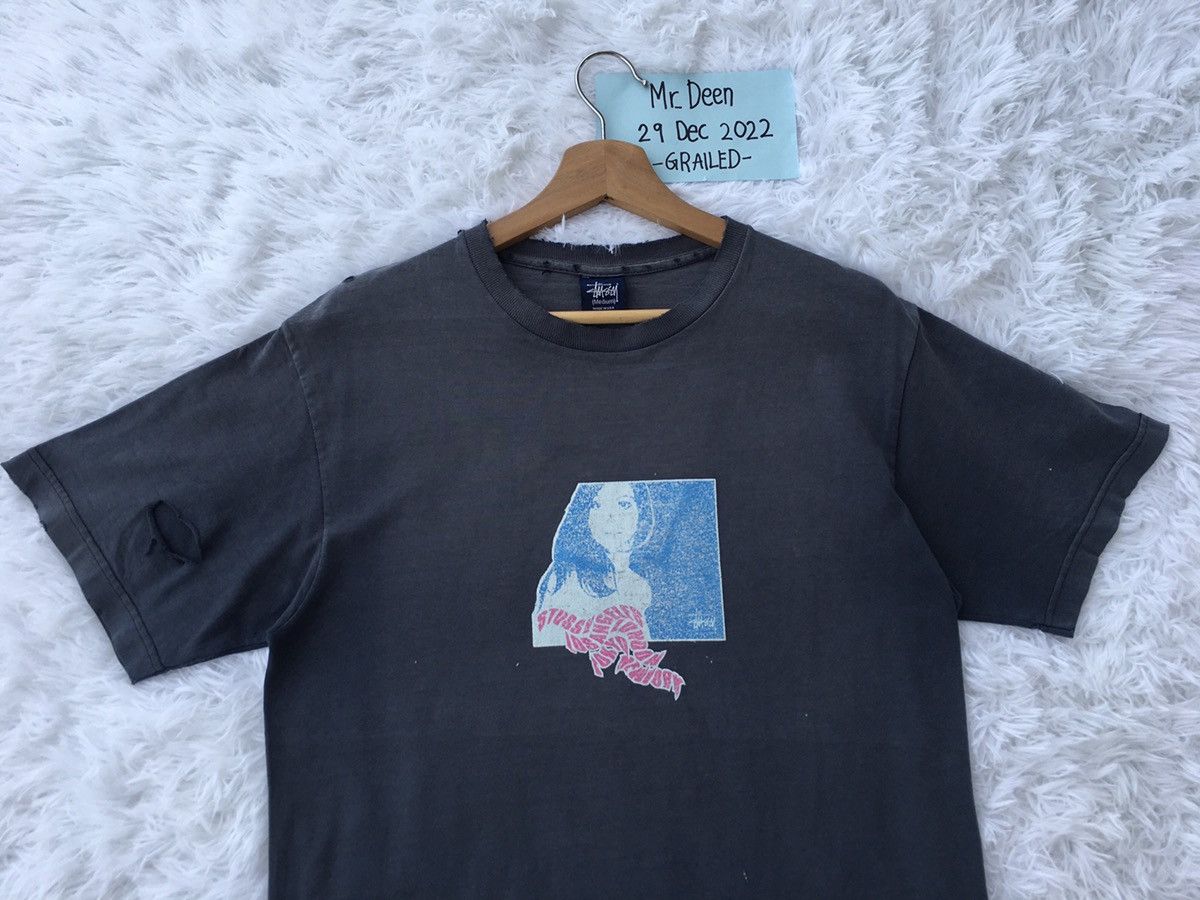 Stussy Distressed Vtg Stussy L.A, Tokyo, London, New York Tshirt Size US M / EU 48-50 / 2 - 6 Thumbnail