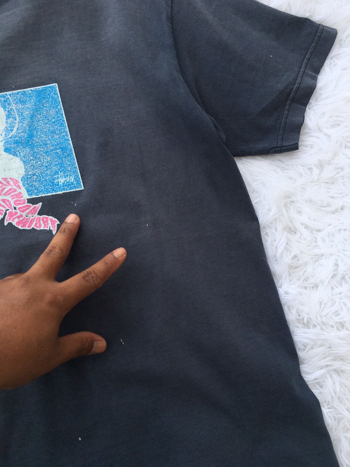 Stussy Distressed Vtg Stussy L.A, Tokyo, London, New York Tshirt Size US M / EU 48-50 / 2 - 14 Thumbnail