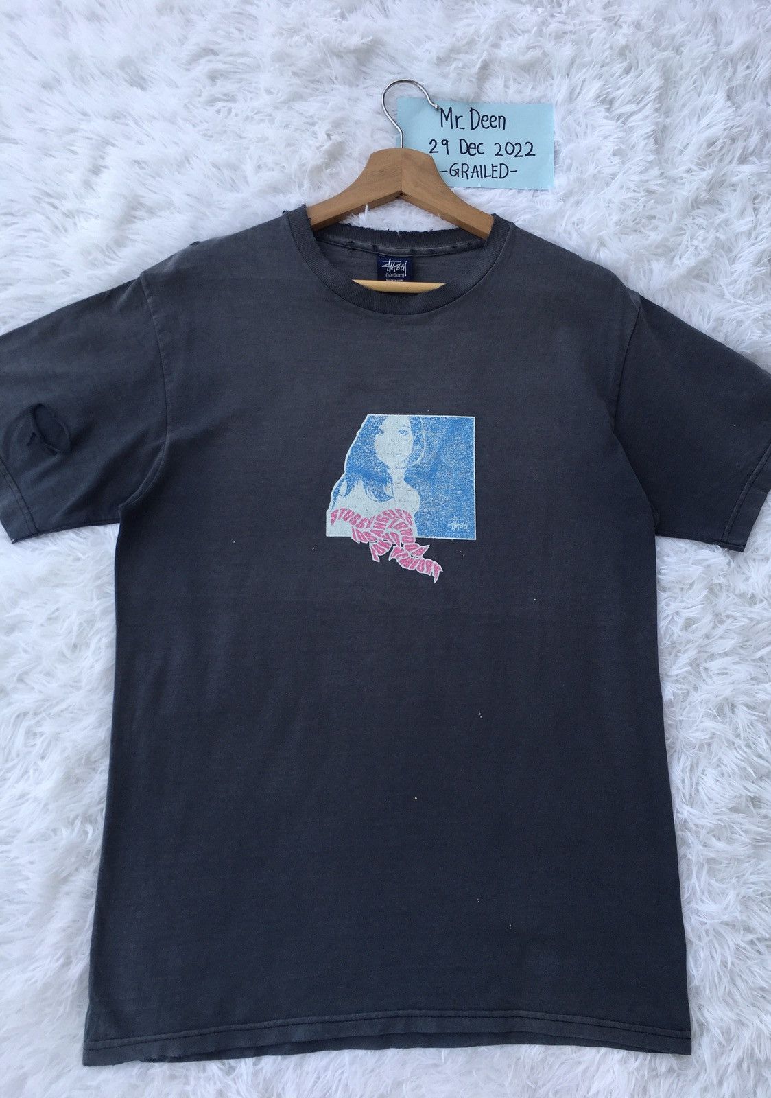 Stussy Distressed Vtg Stussy L.A, Tokyo, London, New York Tshirt Size US M / EU 48-50 / 2 - 5 Thumbnail