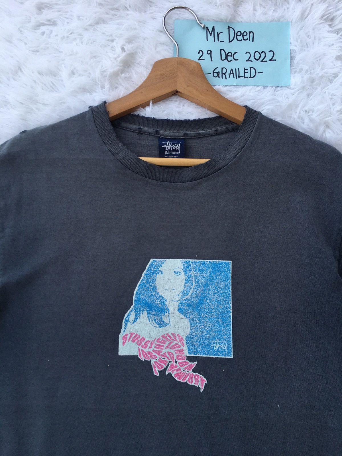 Stussy Distressed Vtg Stussy L.A, Tokyo, London, New York Tshirt Size US M / EU 48-50 / 2 - 1 Thumbnail