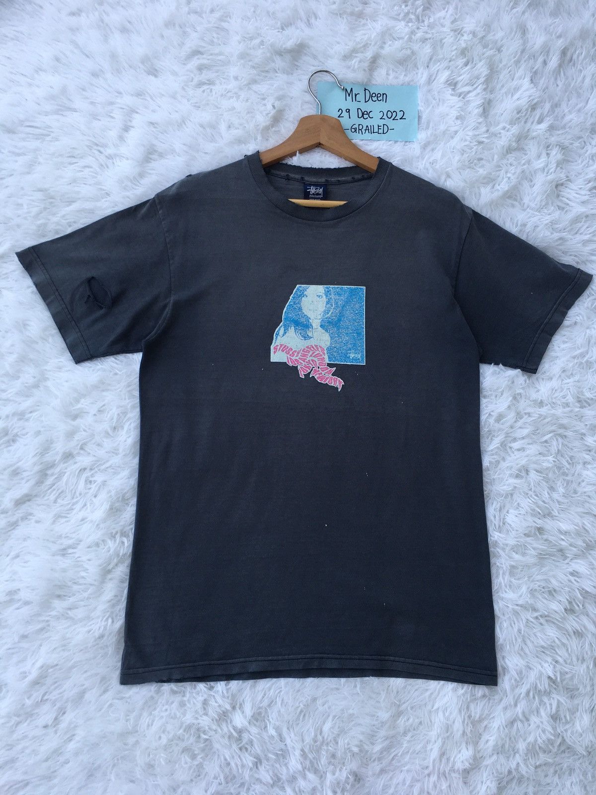 Stussy Distressed Vtg Stussy L.A, Tokyo, London, New York Tshirt Size US M / EU 48-50 / 2 - 2 Thumbnail