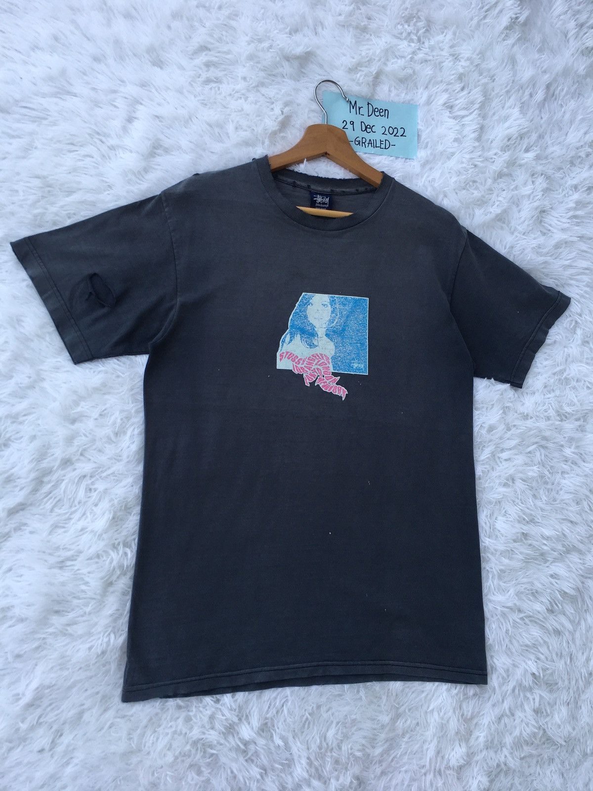 Stussy Distressed Vtg Stussy L.A, Tokyo, London, New York Tshirt Size US M / EU 48-50 / 2 - 3 Thumbnail
