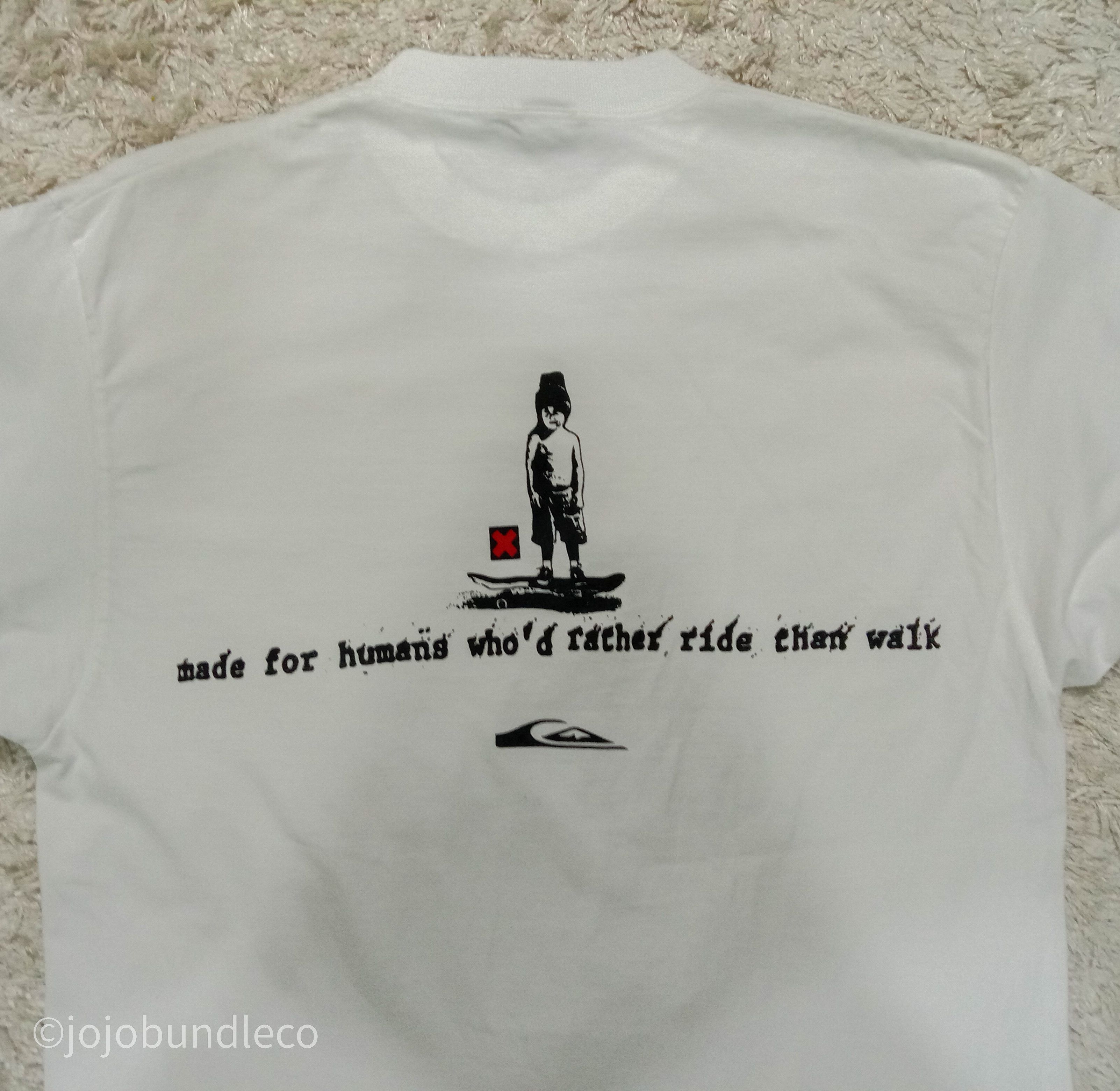 Quicksilver Rare skateboard design single stitch vtg shirt Size US M / EU 48-50 / 2 - 6 Thumbnail