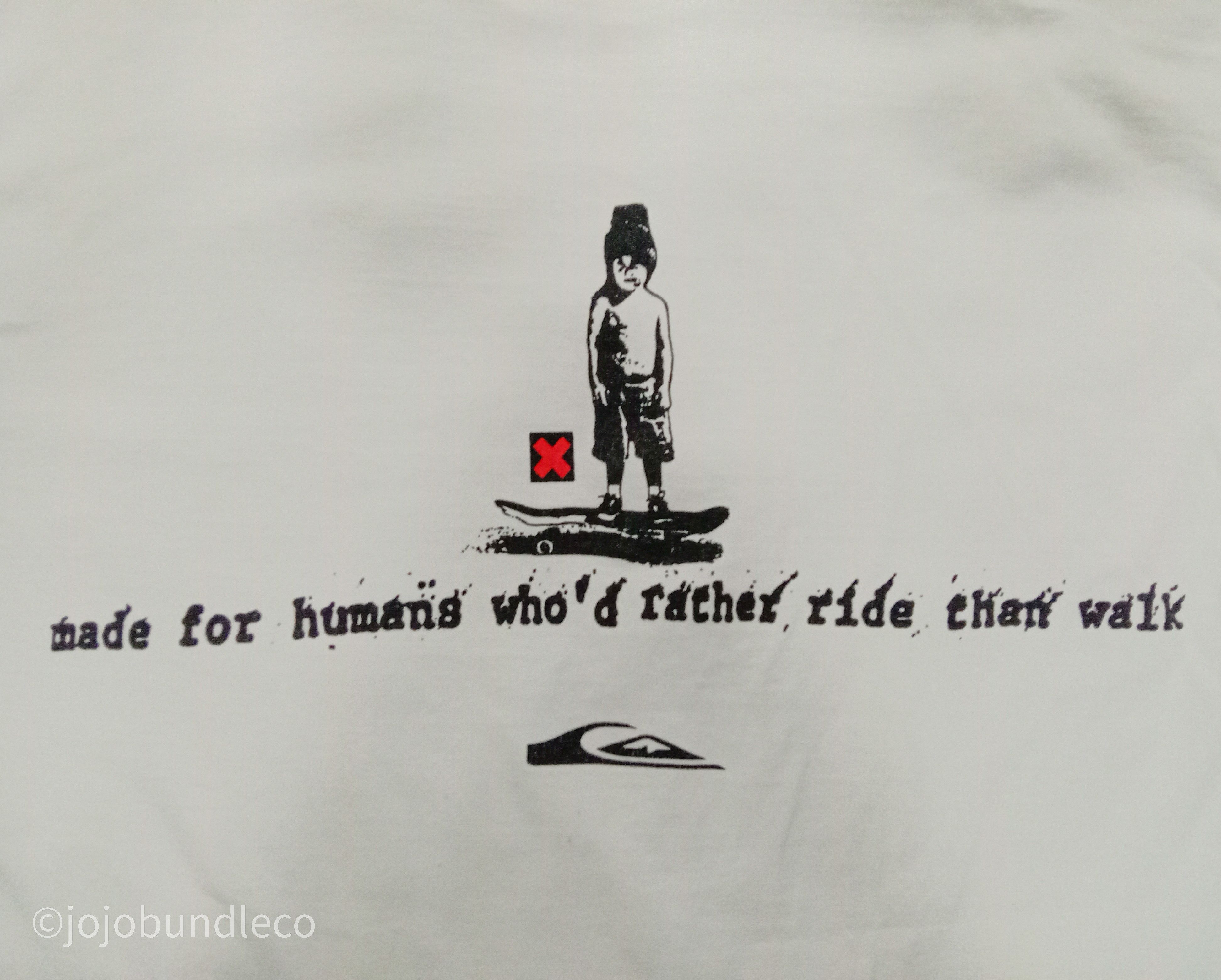 Quicksilver Rare skateboard design single stitch vtg shirt Size US M / EU 48-50 / 2 - 1 Thumbnail