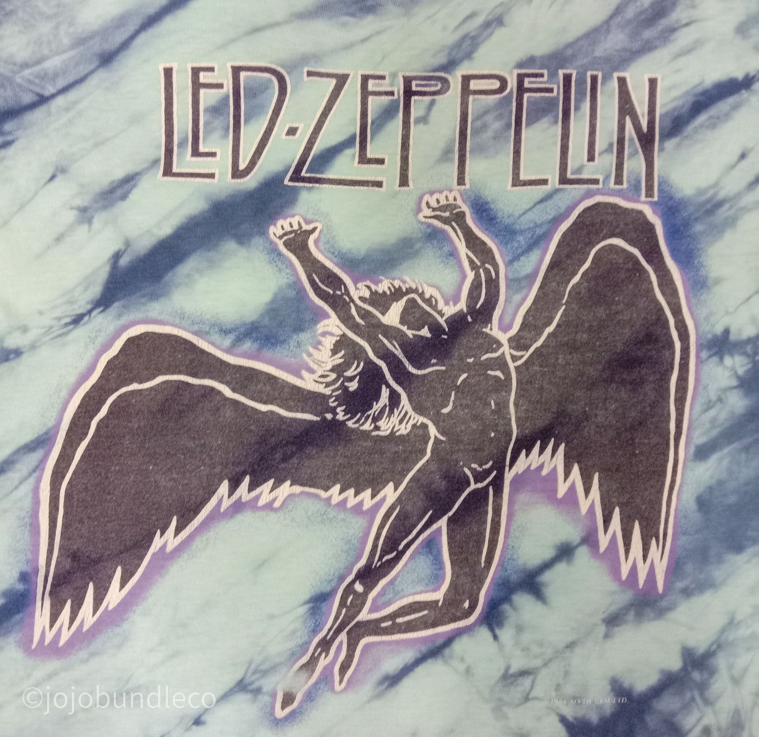 Band Tees ©1984 True Vtg Led Zeppelin shirt Size US L / EU 52-54 / 3 - 1 Thumbnail