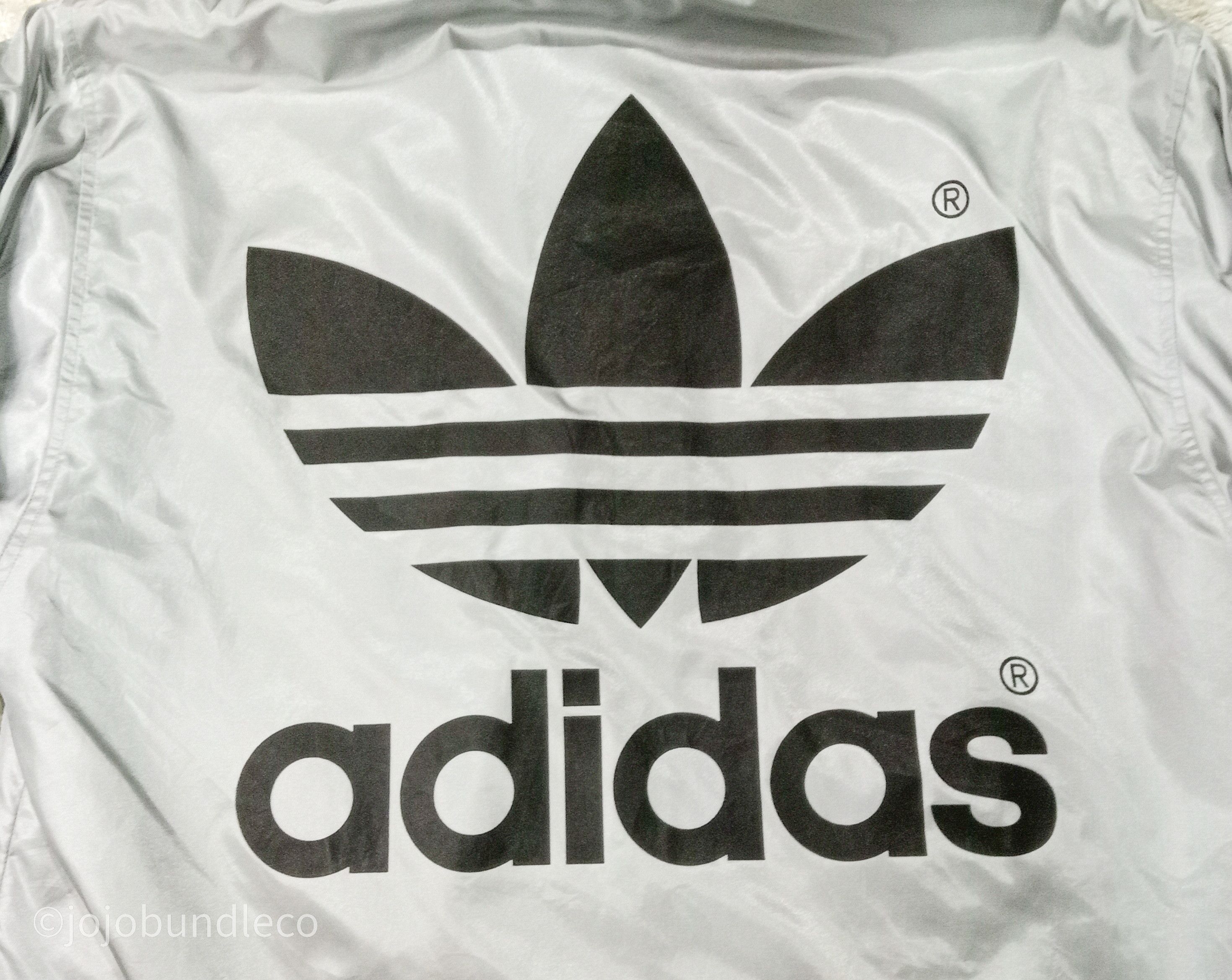 Adidas Reflective Vtg Oversize Big Logo Adidas hoodie Jacket Size US M / EU 48-50 / 2 - 4 Thumbnail