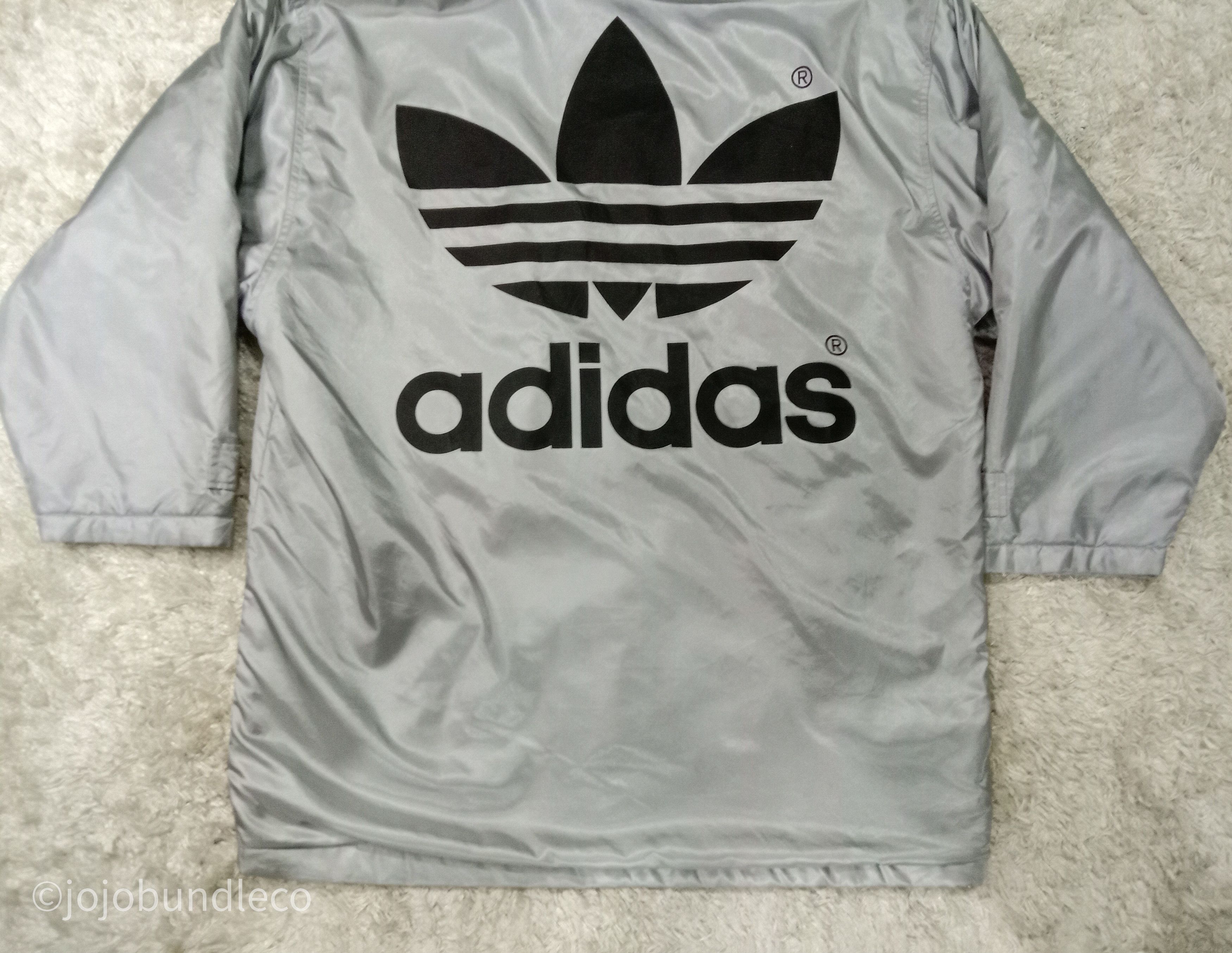Adidas Reflective Vtg Oversize Big Logo Adidas hoodie Jacket Size US M / EU 48-50 / 2 - 3 Thumbnail