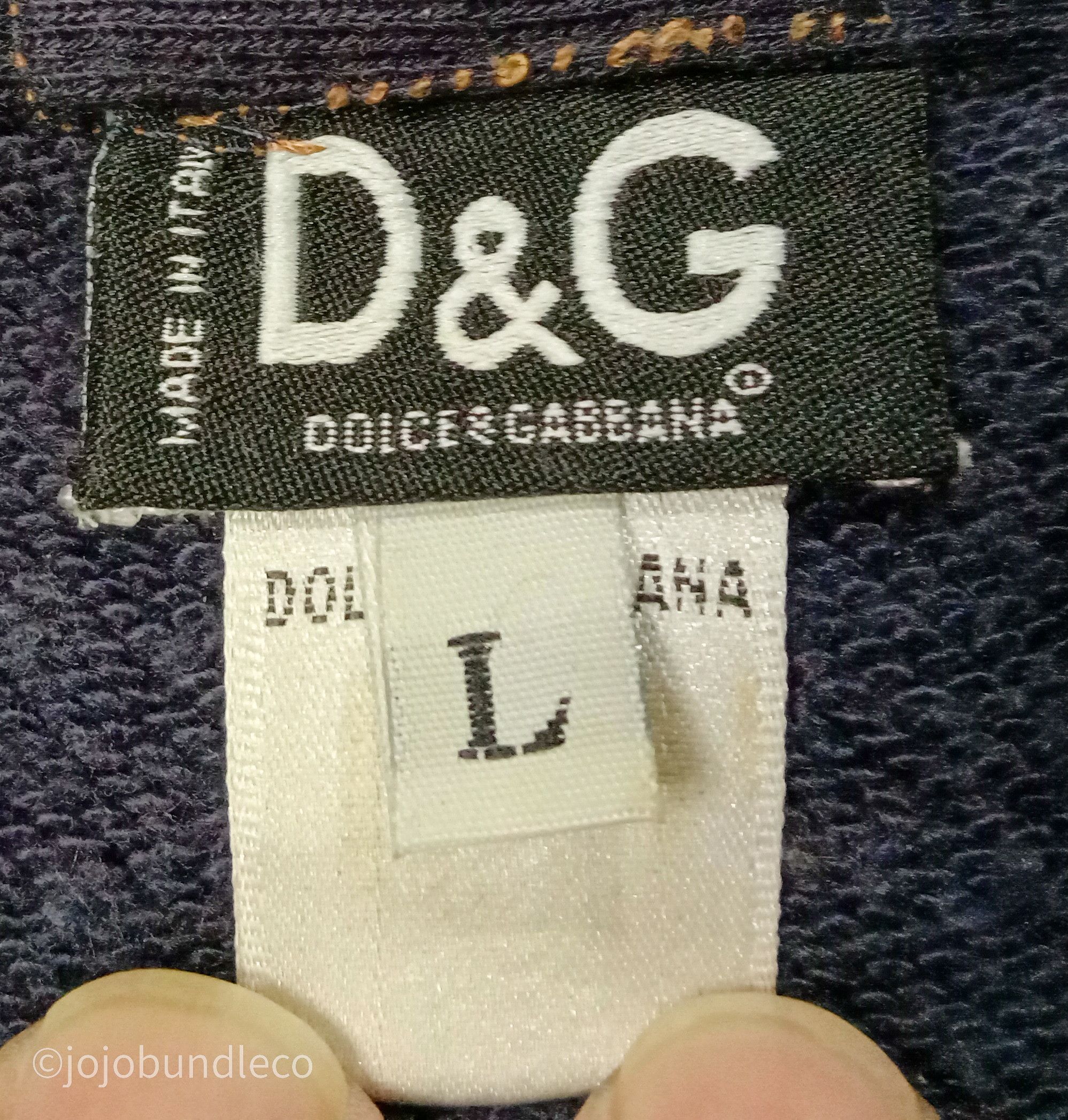 Dolce & Gabbana Dolce & Gabbana side tape sweatshirt Size US L / EU 52-54 / 3 - 7 Thumbnail