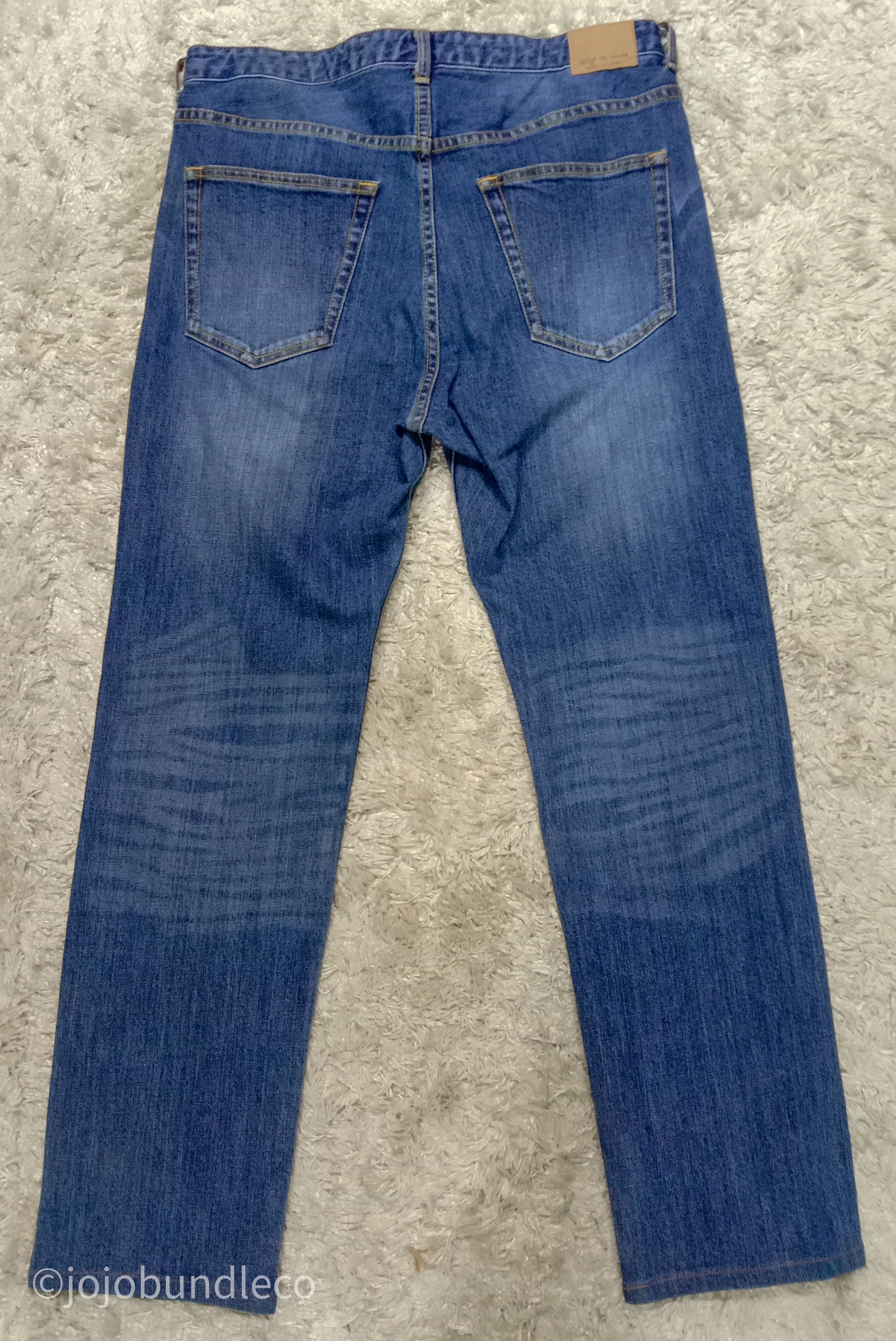 Japanese Brand Serge Denimes x nano universe denim pants Size US 34 / EU 50 - 6 Thumbnail