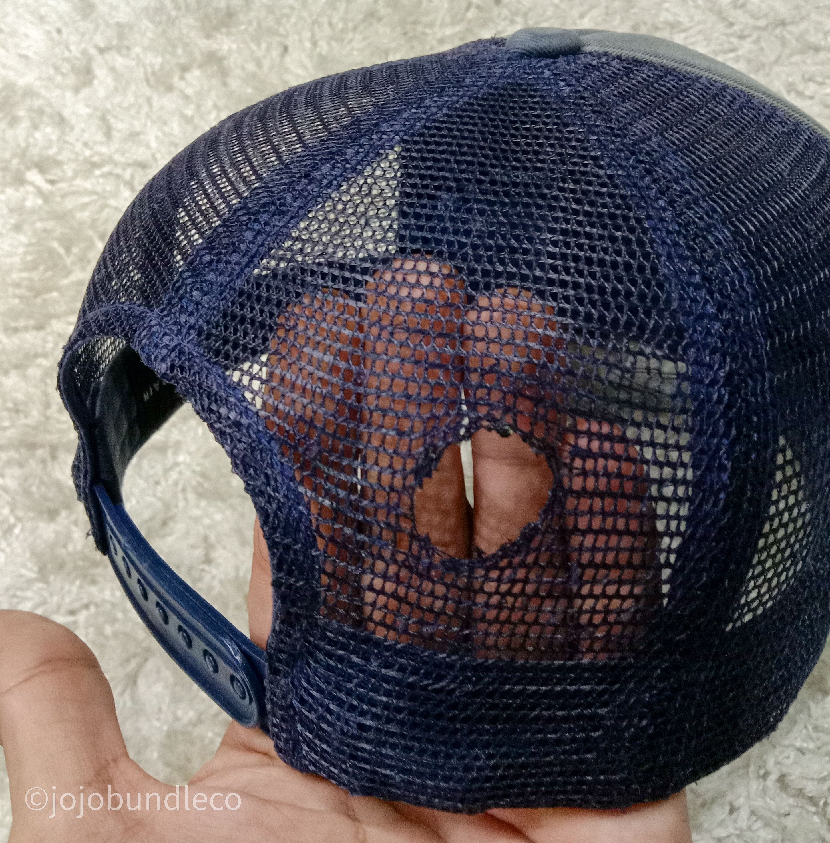 Yohji Yamamoto Nicely distressed hat Size ONE SIZE - 11 Thumbnail
