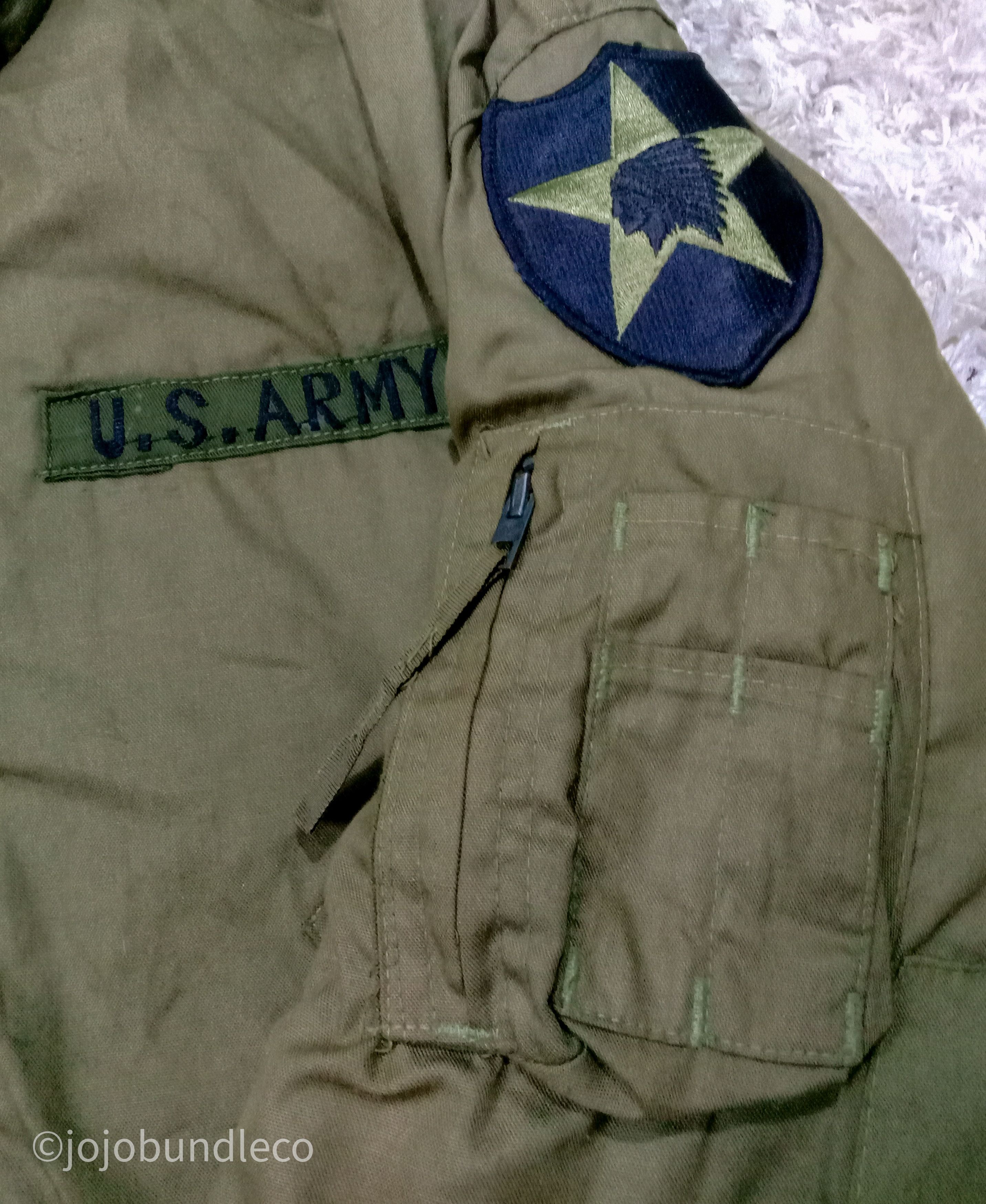 Vintage VTG US Army issued bomber jacket Size US S / EU 44-46 / 1 - 3 Thumbnail
