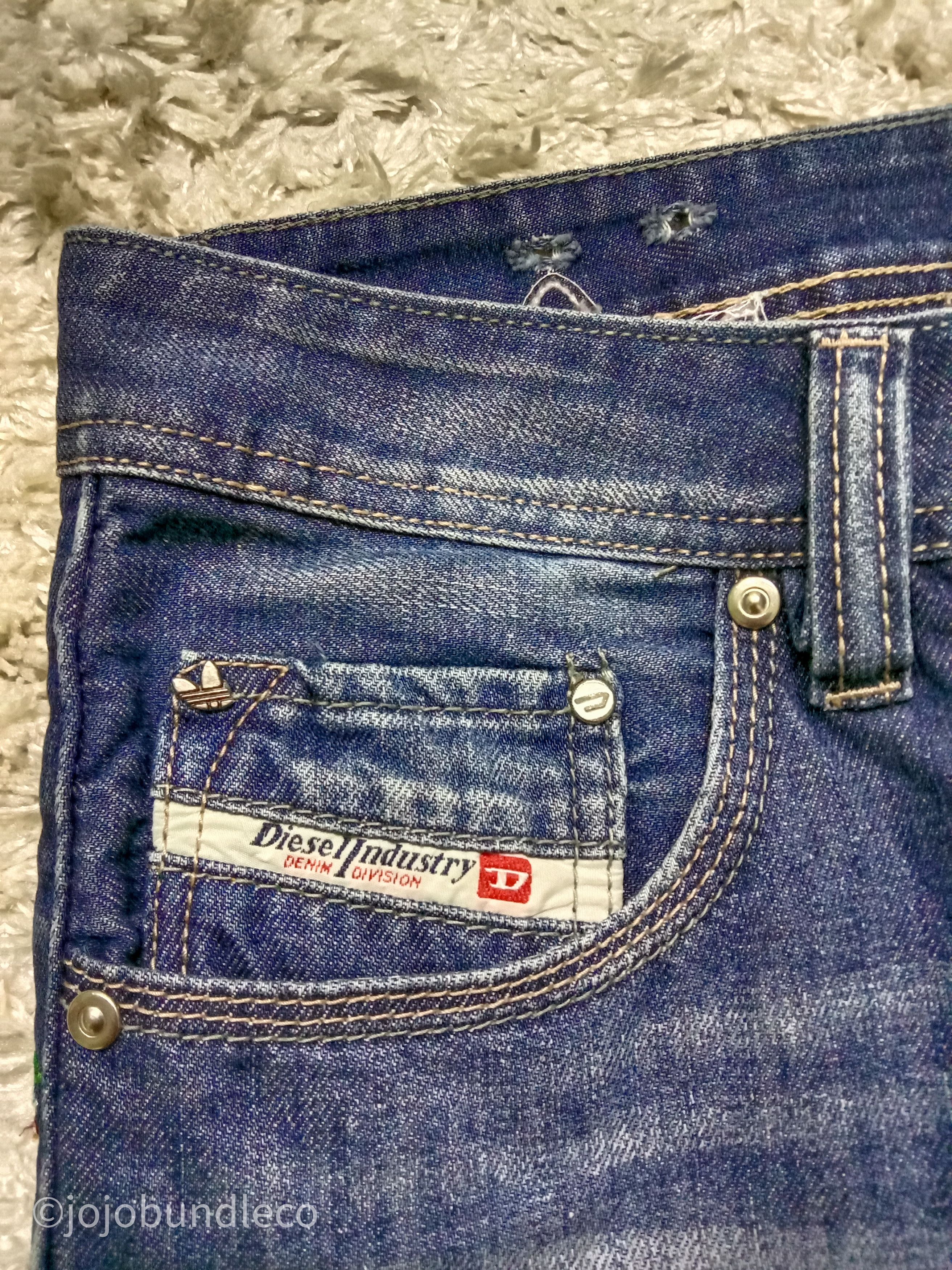 Adidas × Diesel Diesel x Adidas denim pants Size US 32 / EU 48 - 16 Thumbnail