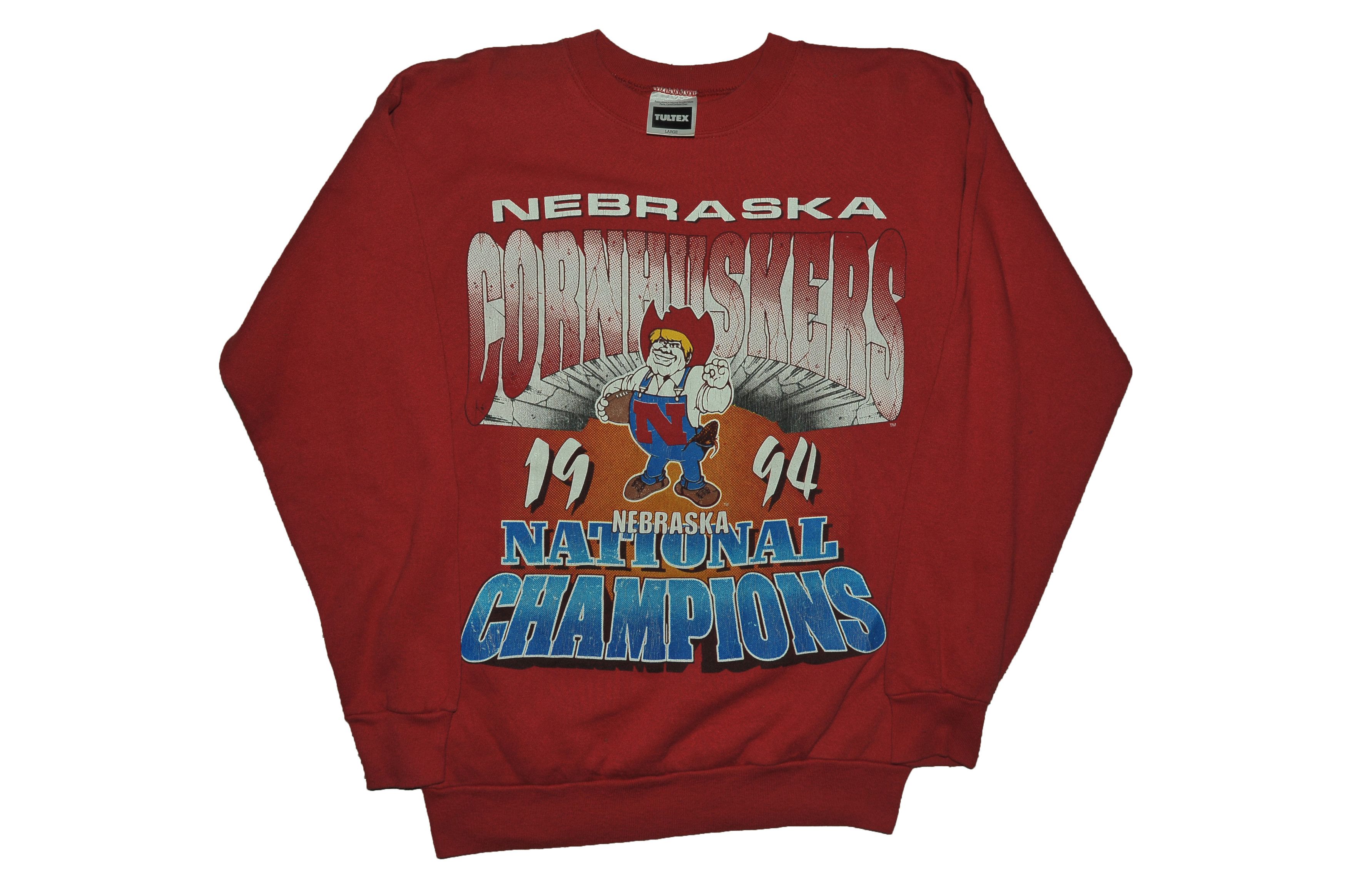 Vintage Vintage Nebraska Cornuskers 1994 Sweatshirt Size US L / EU 52-54 / 3 - 1 Thumbnail