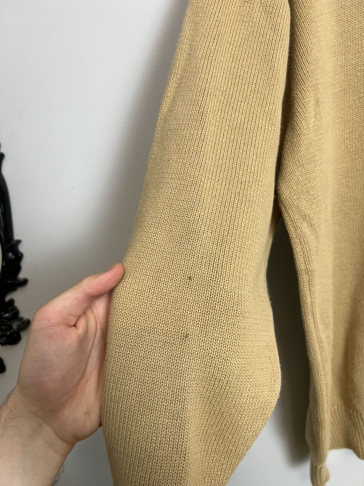 Burberry Rare Vintage Thomas Burberry Knit Sweatshirt Medium Hype Size US M / EU 48-50 / 2 - 5 Thumbnail