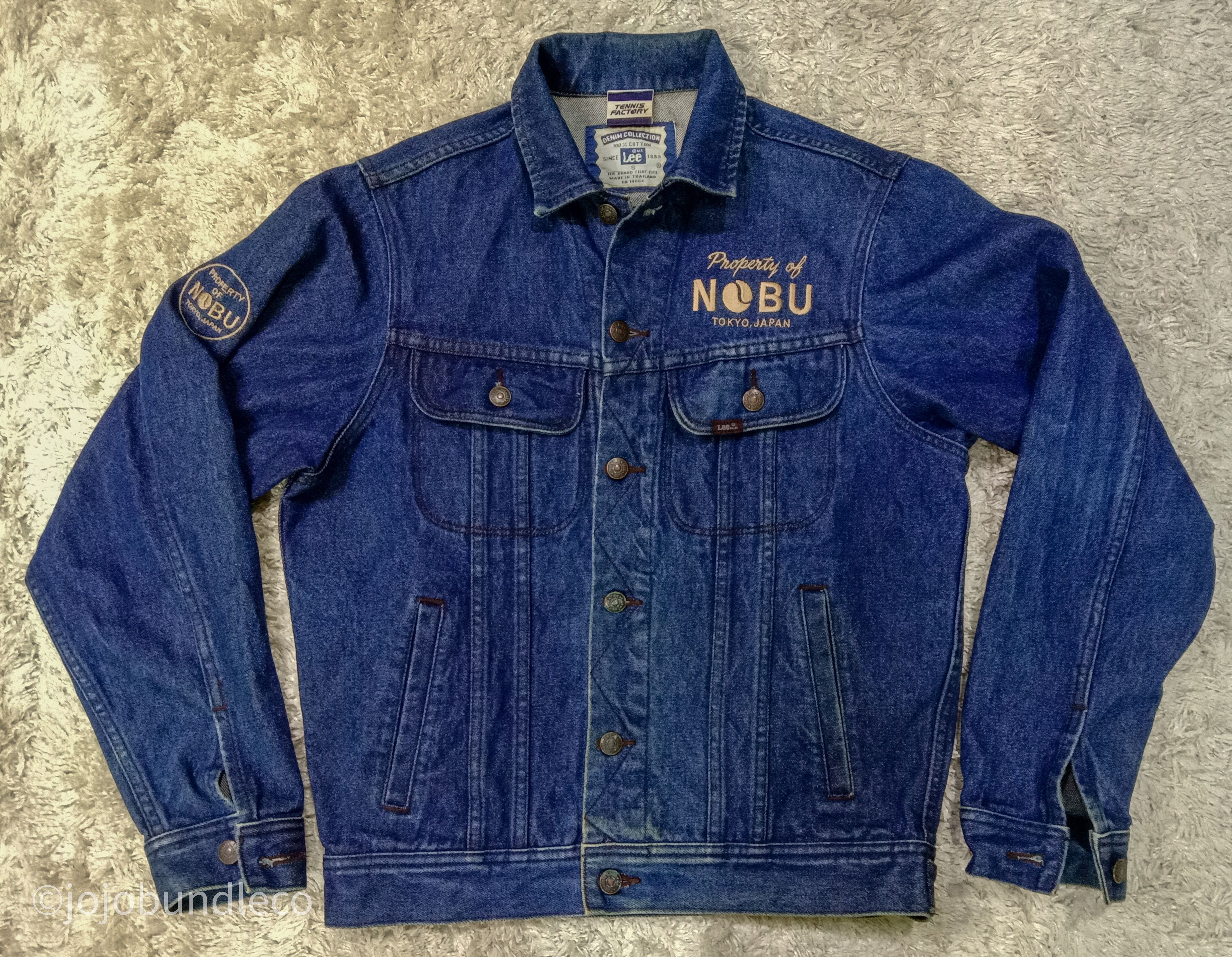 Lee Vtg Lee x Tennis Factory Denim Jacket Size US S / EU 44-46 / 1 - 1 Thumbnail
