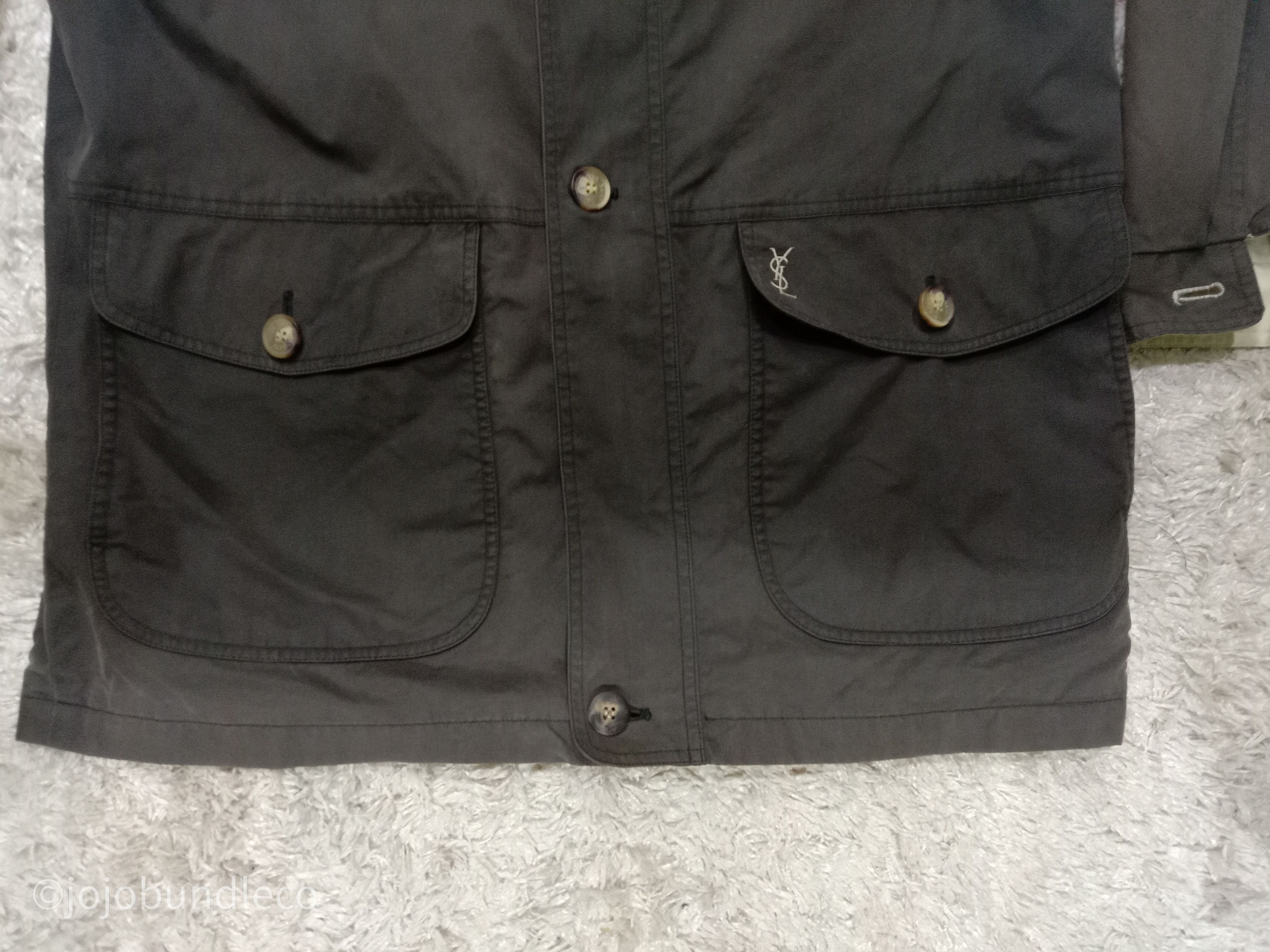 Yves Saint Laurent Vtg Reversible YSL Jacket Size US L / EU 52-54 / 3 - 13 Thumbnail