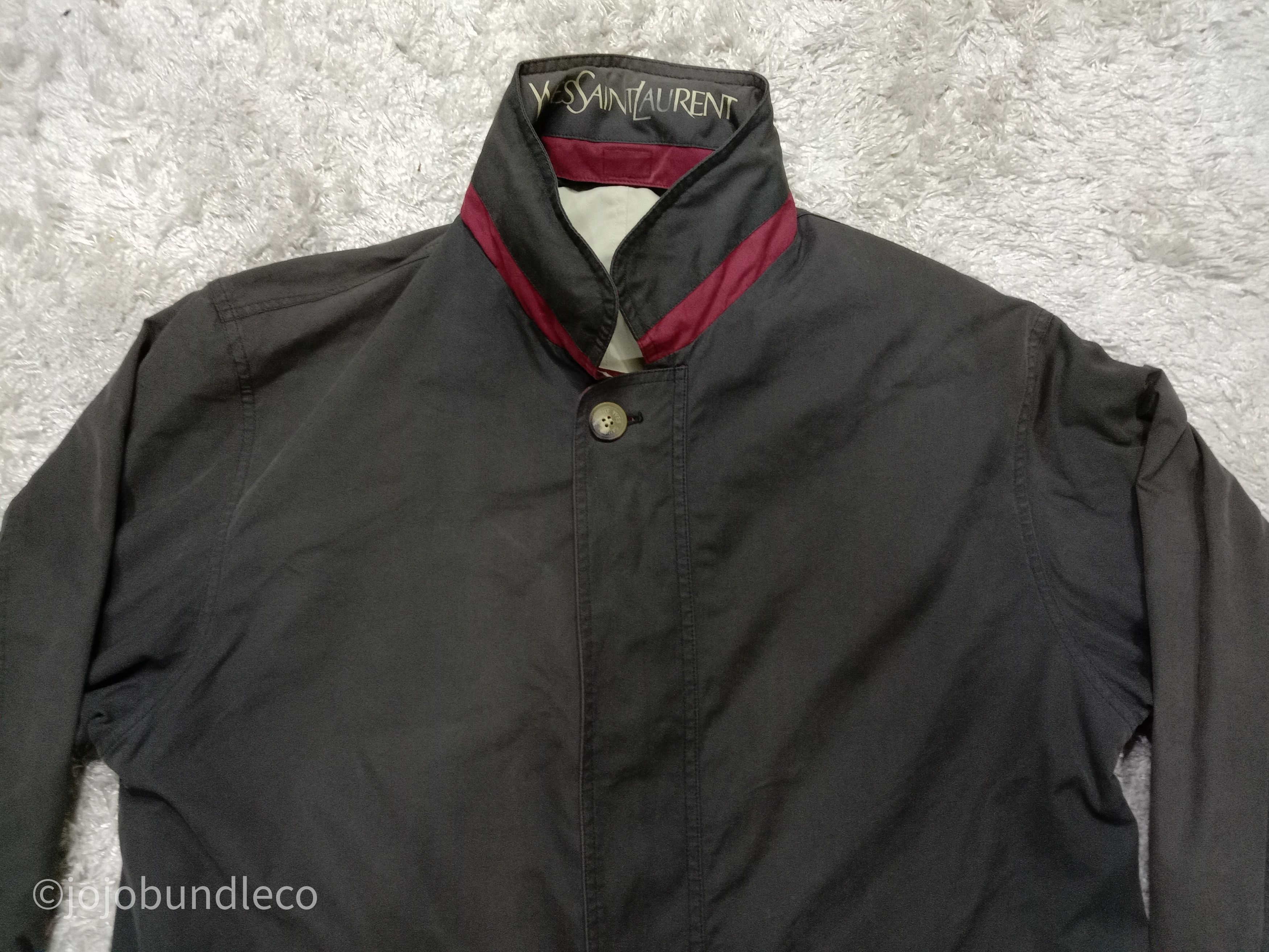 Yves Saint Laurent Vtg Reversible YSL Jacket Size US L / EU 52-54 / 3 - 12 Thumbnail