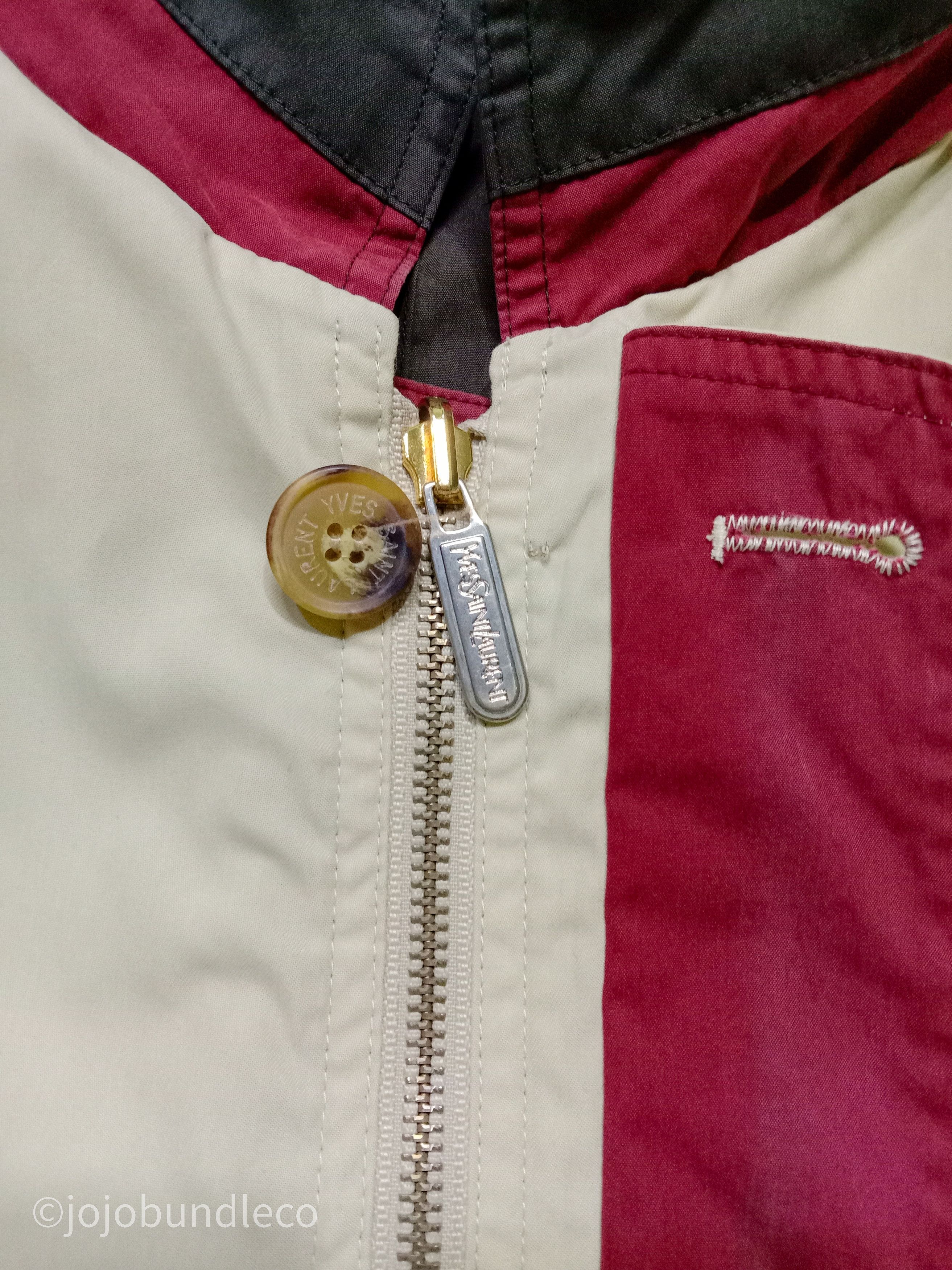 Yves Saint Laurent Vtg Reversible YSL Jacket Size US L / EU 52-54 / 3 - 10 Thumbnail