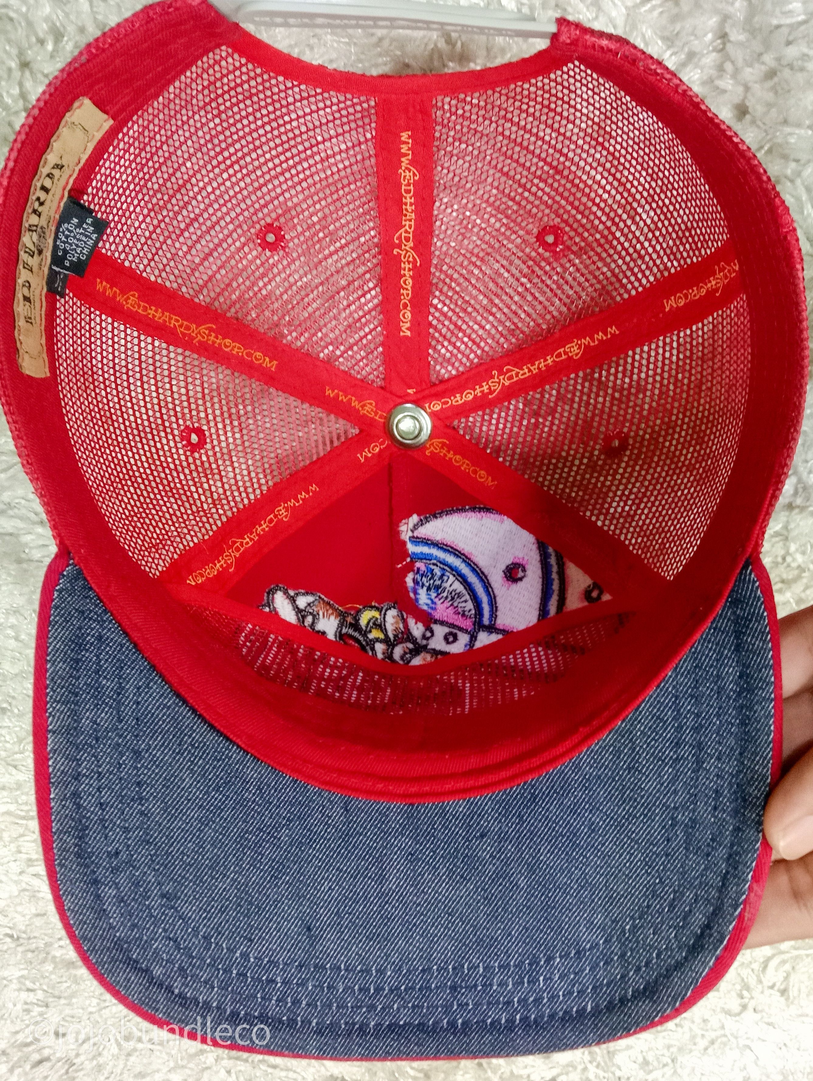Ed Hardy Bulldog embroidery hat Size ONE SIZE - 6 Thumbnail