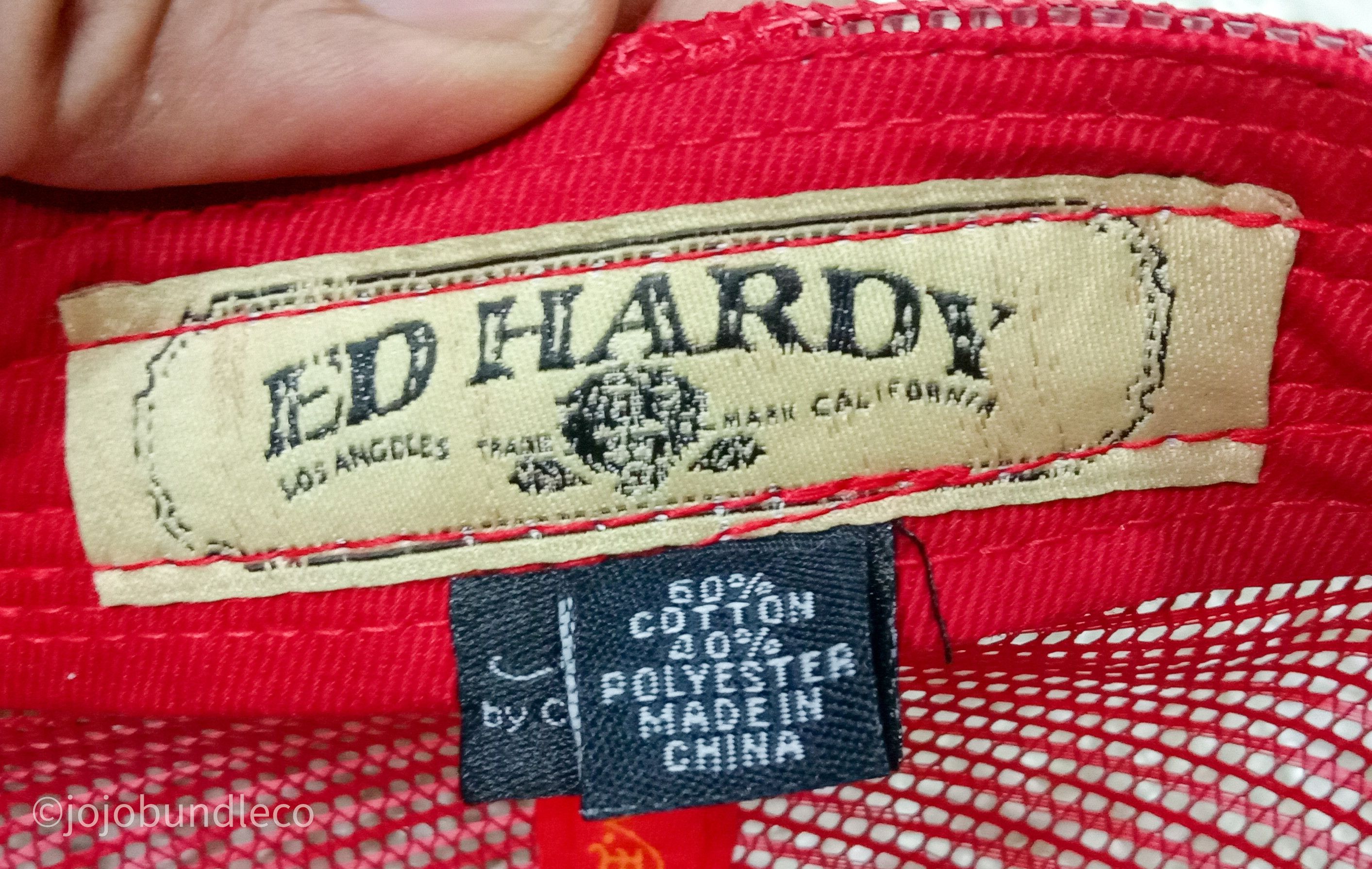 Ed Hardy Bulldog embroidery hat Size ONE SIZE - 9 Thumbnail