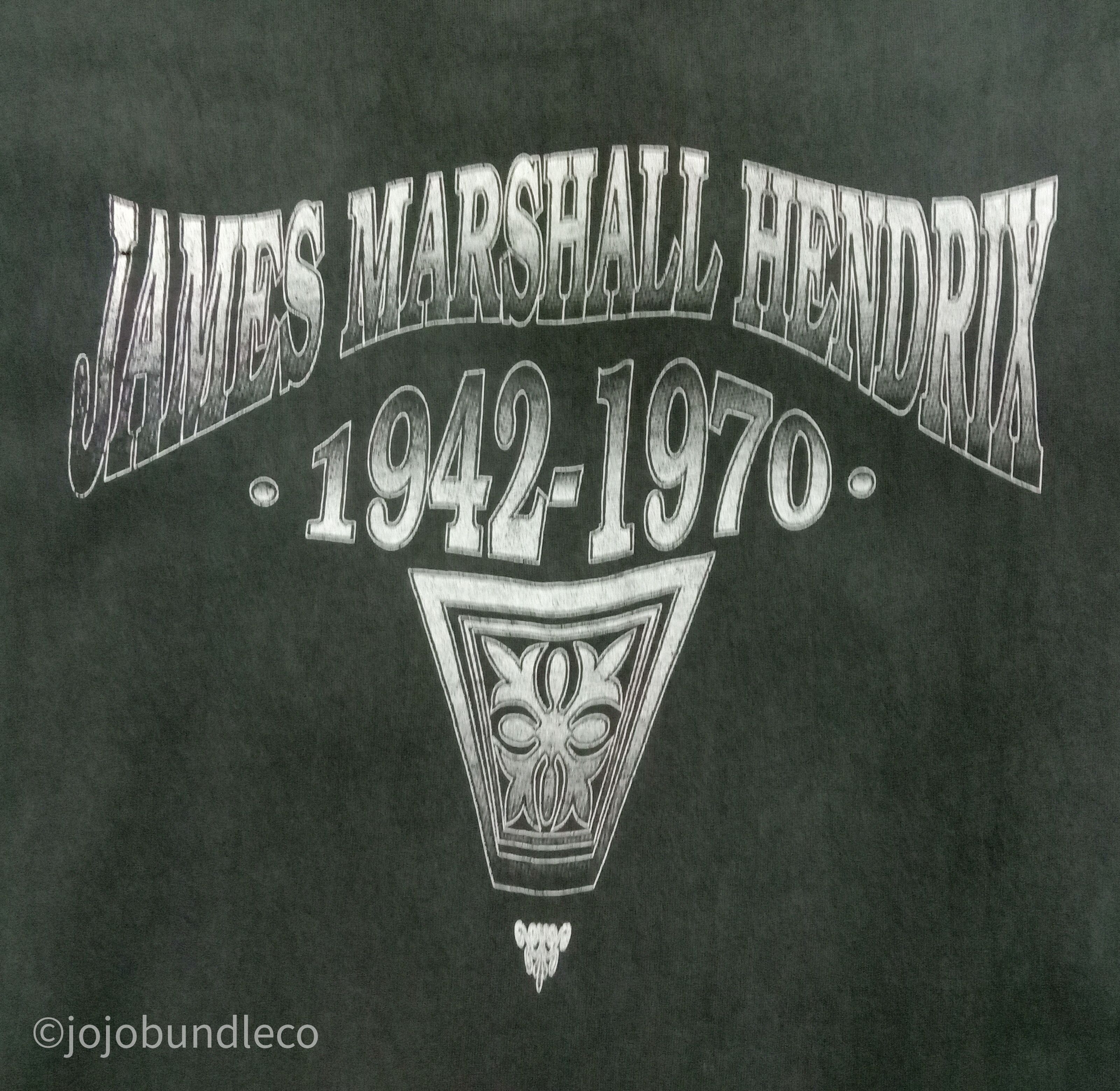 Fruit Of The Loom Distressed Jimi Hendrix vtg shirt Size US XL / EU 56 / 4 - 5 Thumbnail