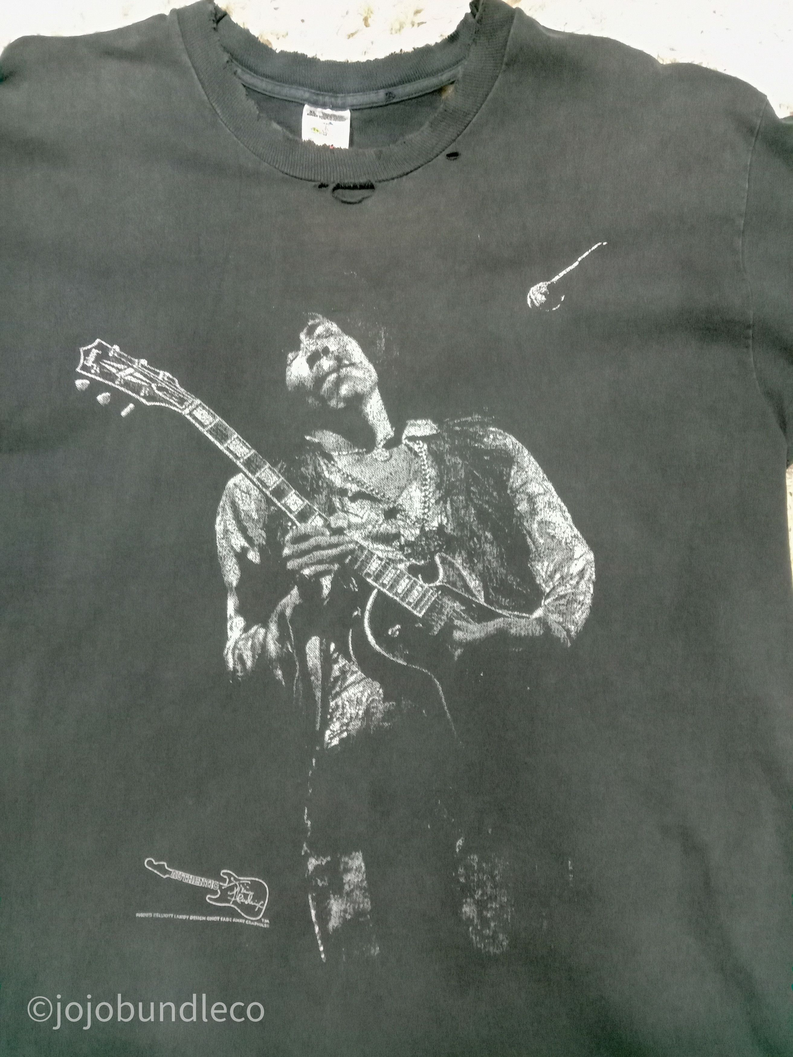 Fruit Of The Loom Distressed Jimi Hendrix vtg shirt Size US XL / EU 56 / 4 - 2 Thumbnail